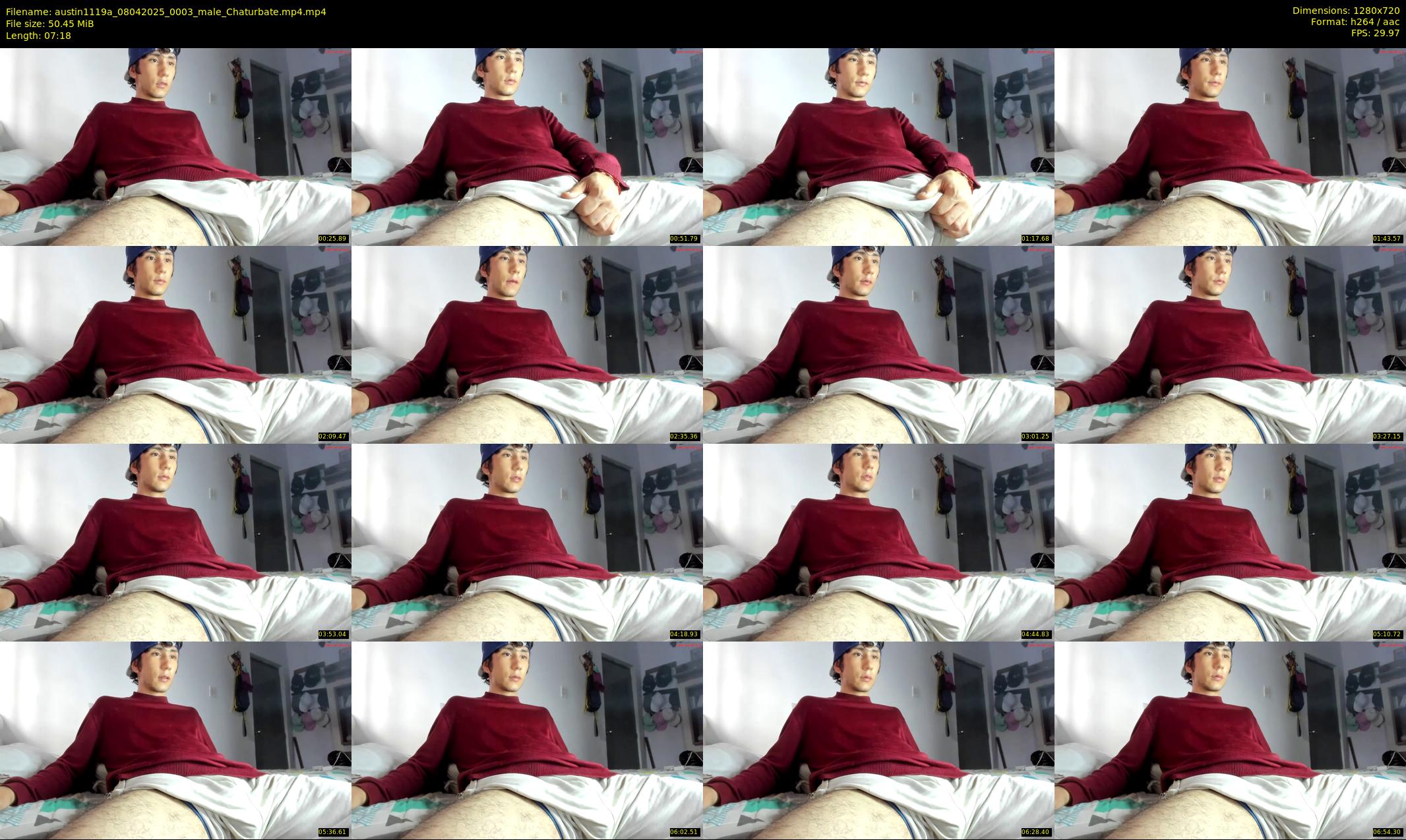 austin1119a — 8 minute Chaturbate male cam show recording, 720p, Apr 8, 2025