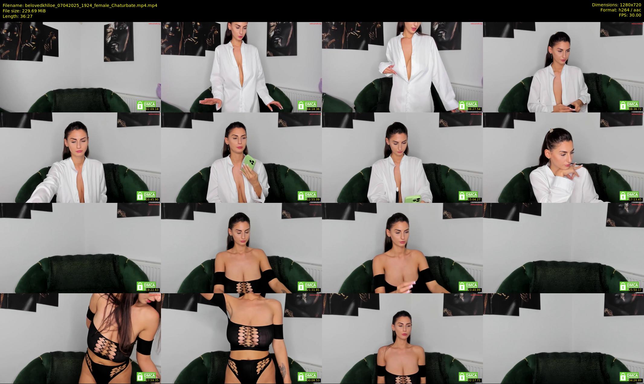 belovedkhlloe — 37 minute Chaturbate female cam show recording, 720p, Apr 7, 2025