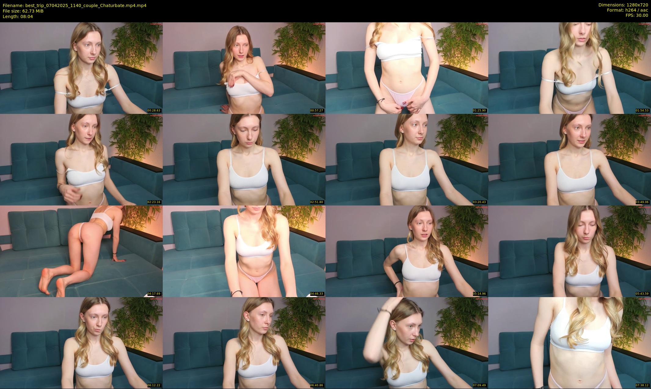 best_trip — 9 minute Chaturbate couple cam show recording, 720p, Apr 7, 2025