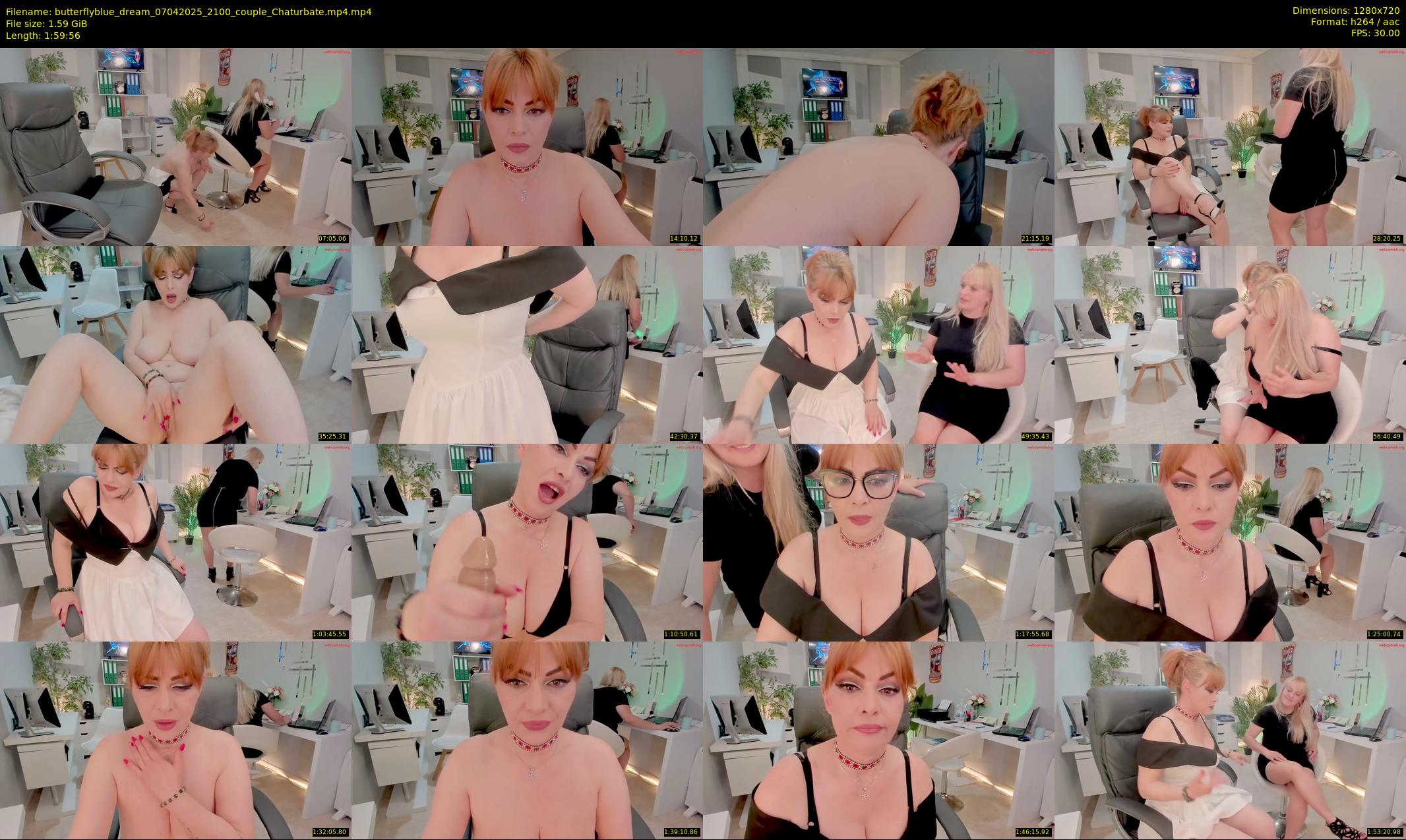 butterflyblue_dream — 120 minute Chaturbate couple cam show recording, 720p, Apr 7, 2025