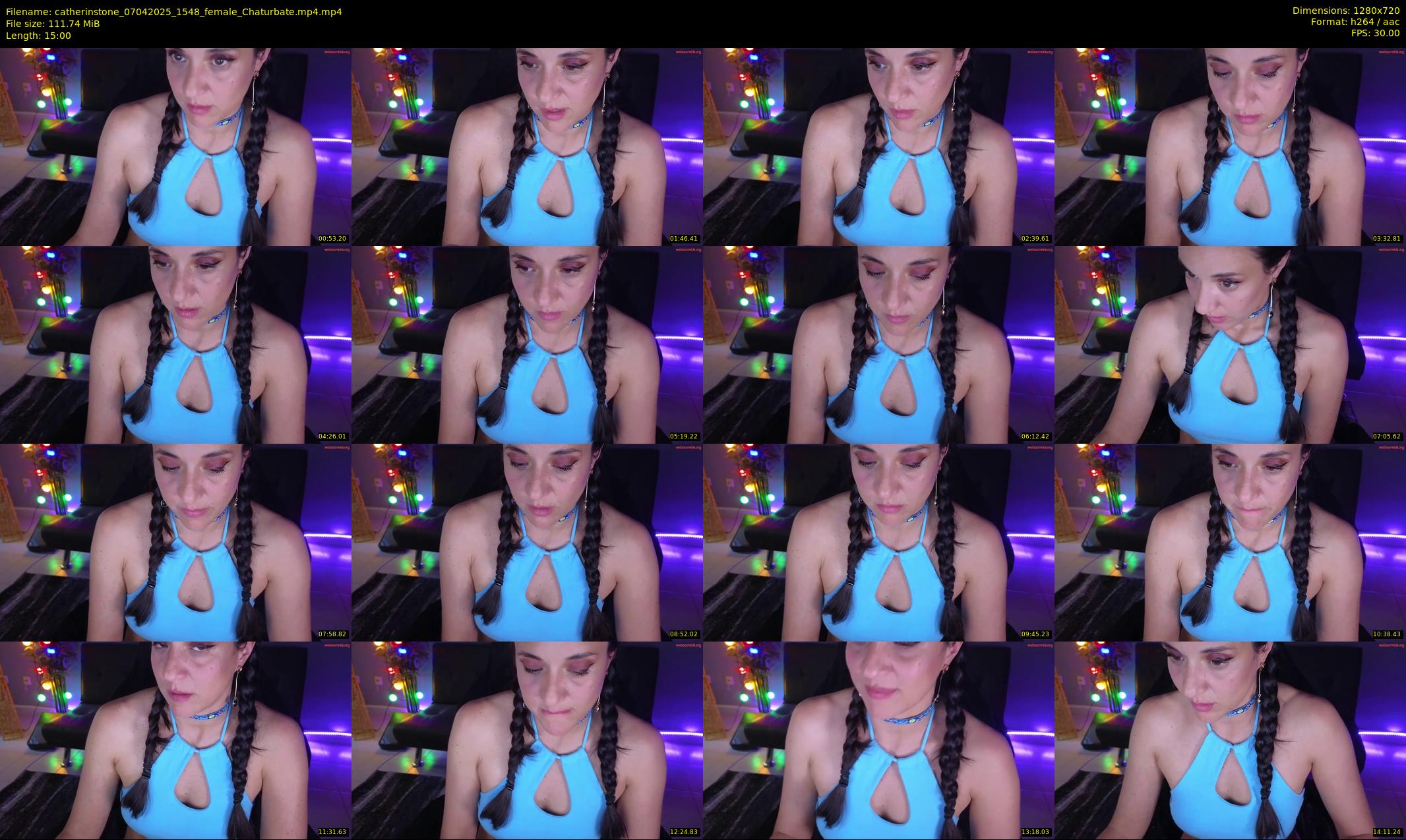 catherinstone — 15 minute Chaturbate female cam show recording, 720p, Apr 7, 2025