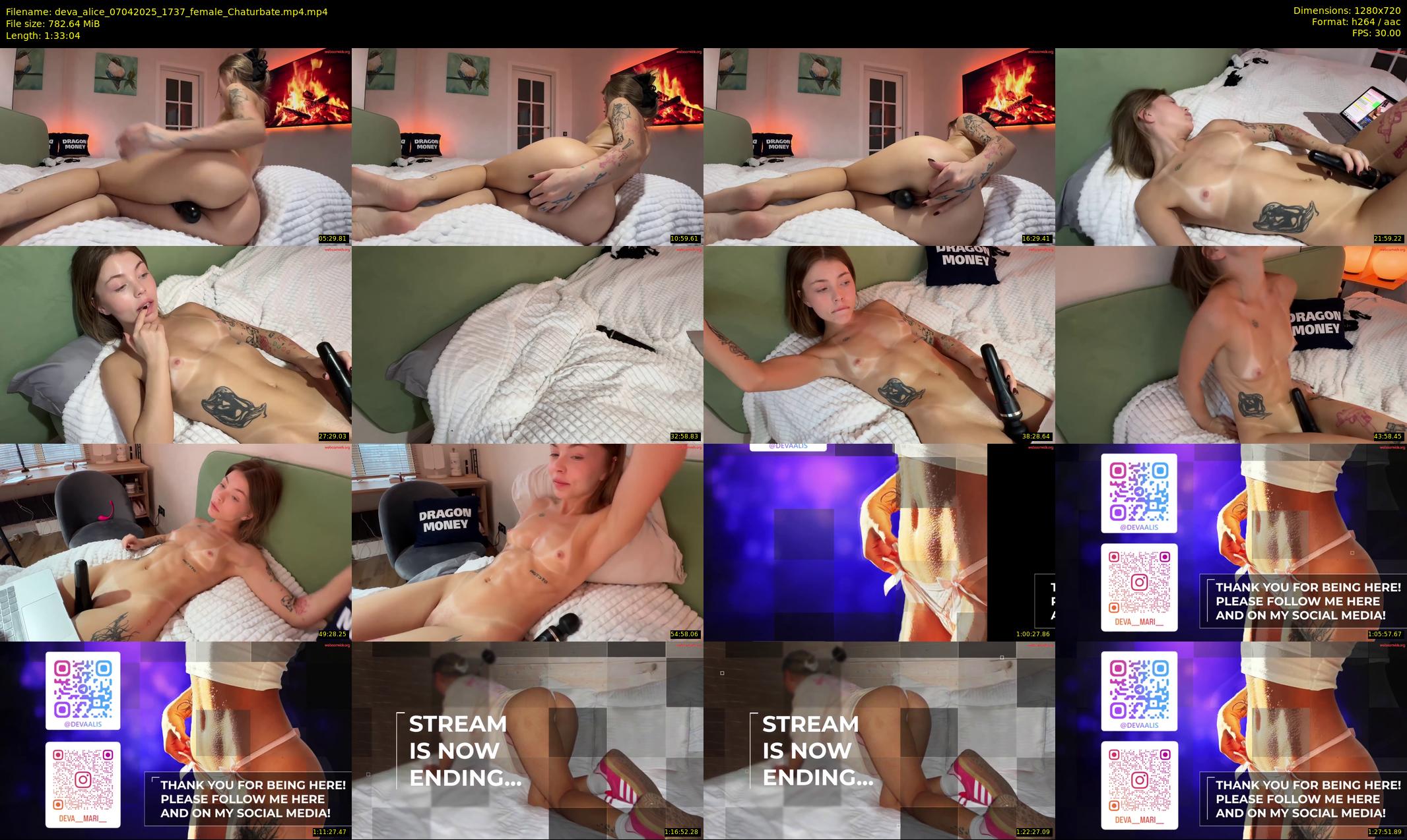 deva_alice — 94 minute Chaturbate female cam show recording, 720p, Apr 7, 2025