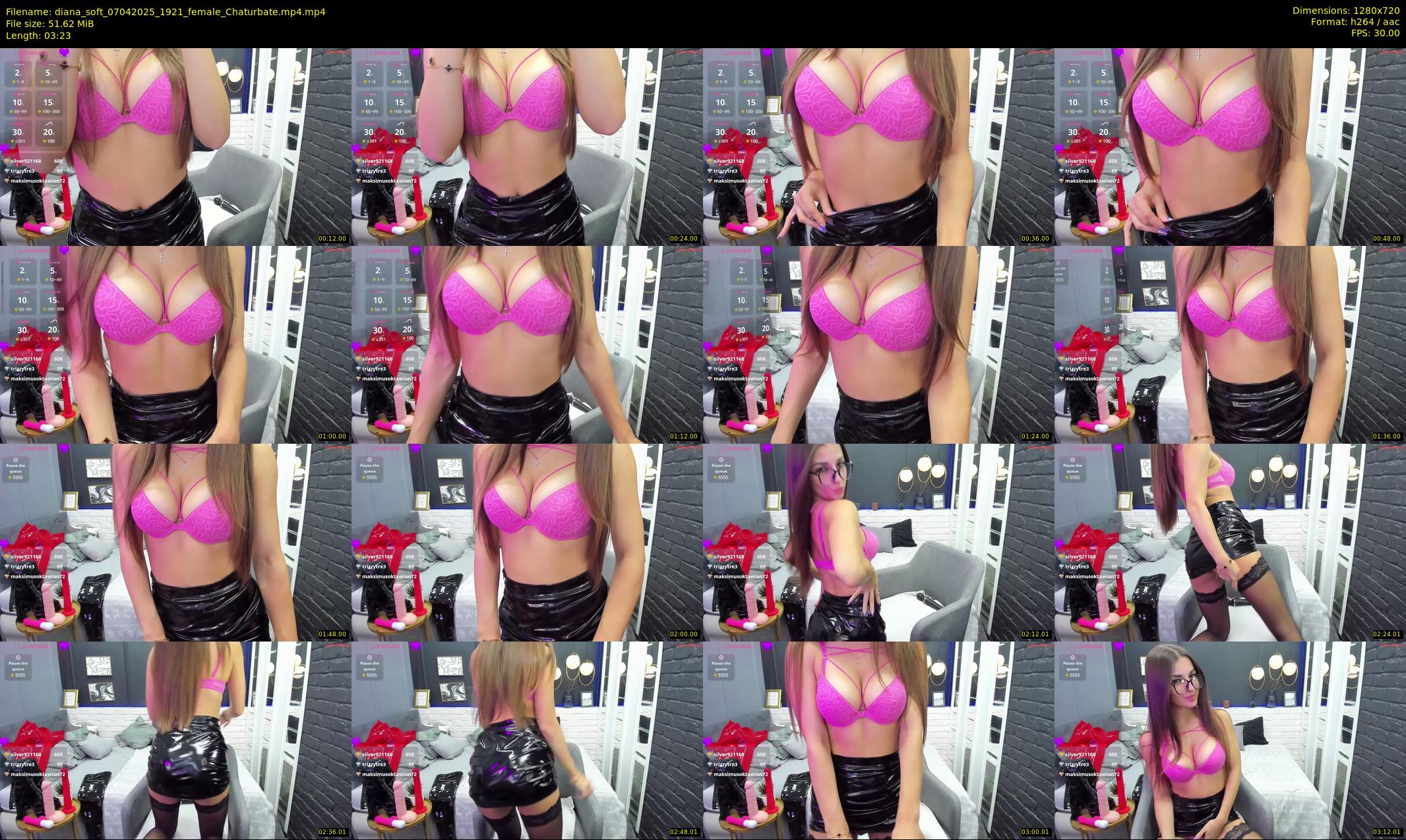 diana_soft — 4 minute Chaturbate female cam show recording, 720p, Apr 7, 2025