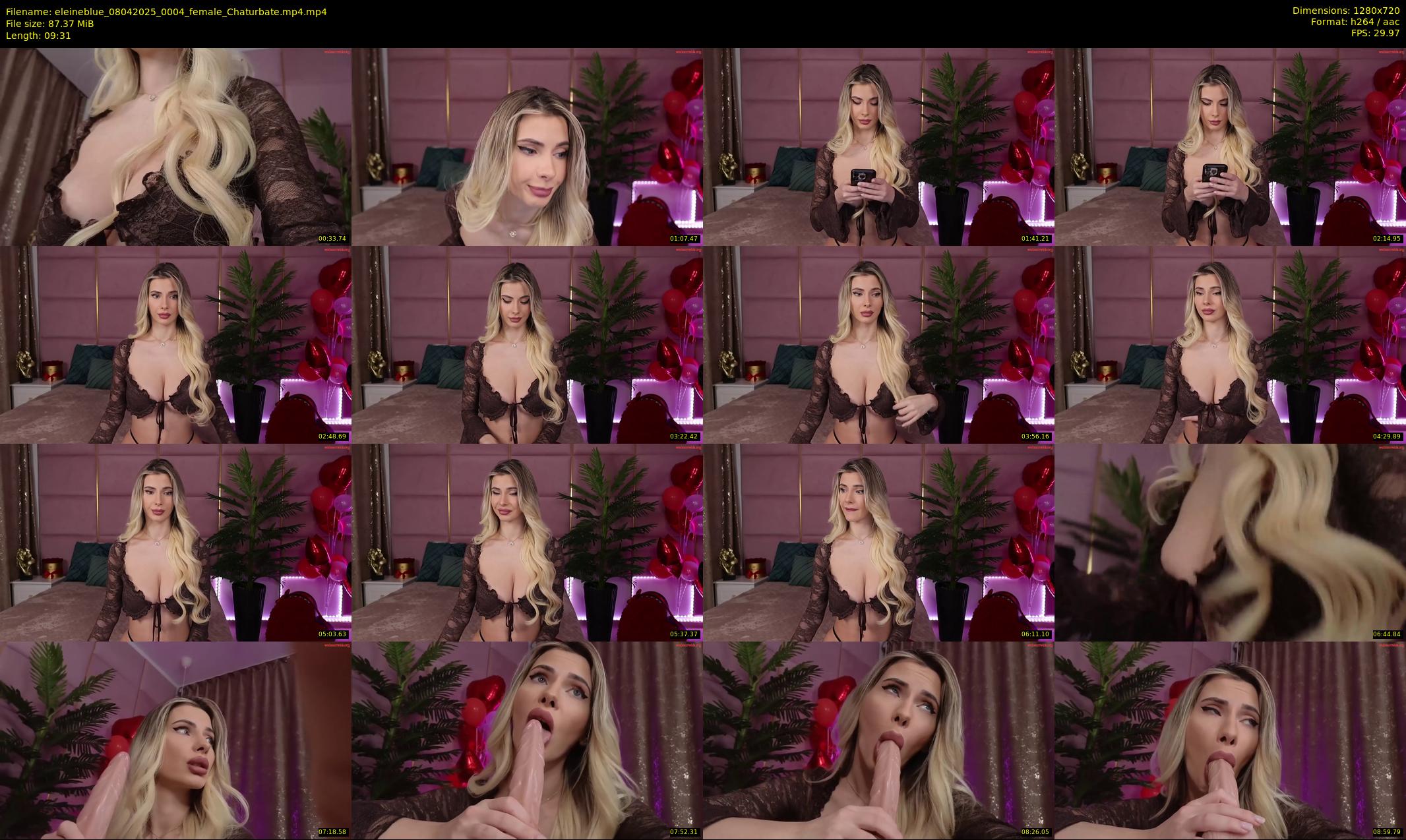 eleineblue — 10 minute Chaturbate female cam show recording, 720p, Apr 8, 2025