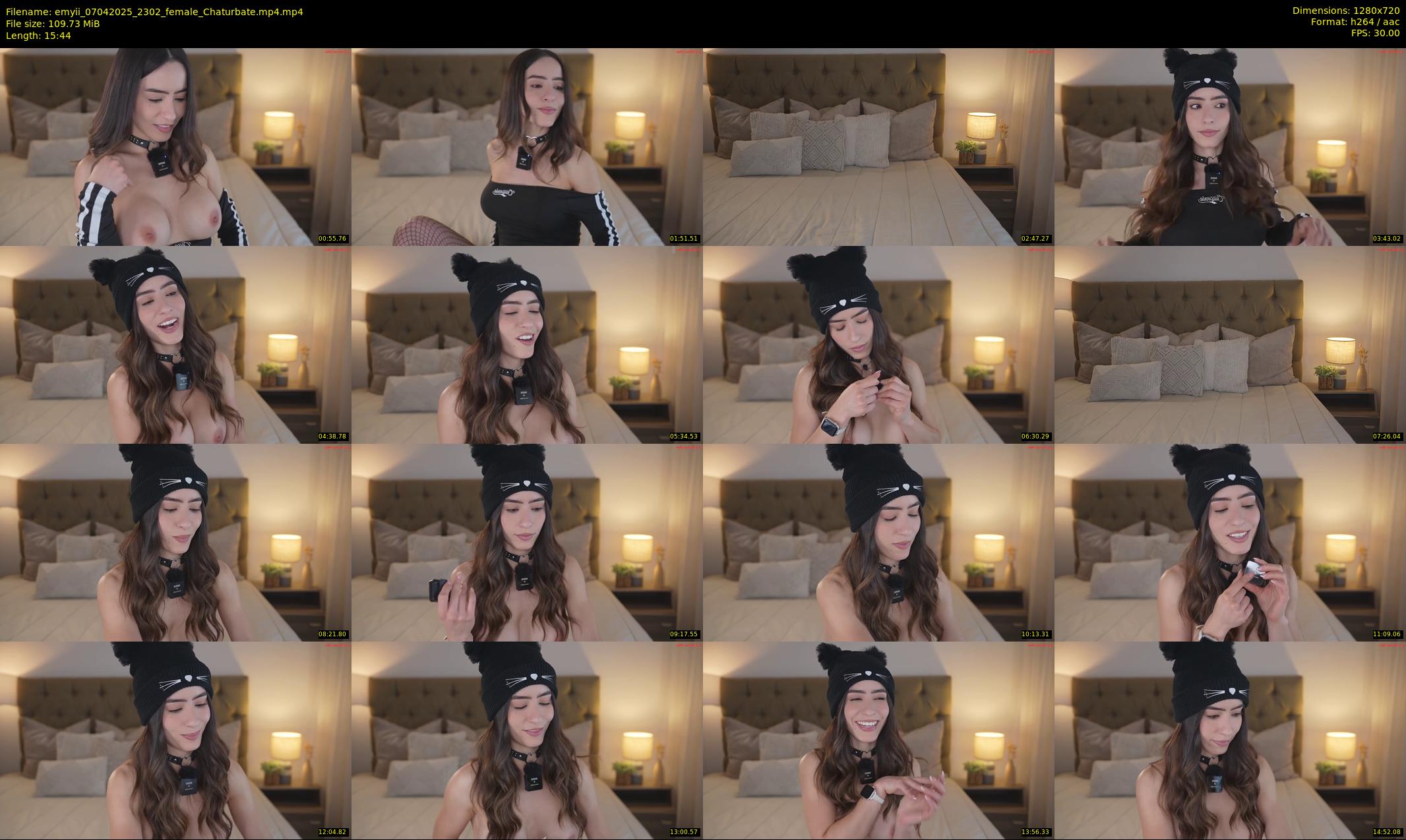 emyii — 16 minute Chaturbate female cam show recording, 720p, Apr 7, 2025