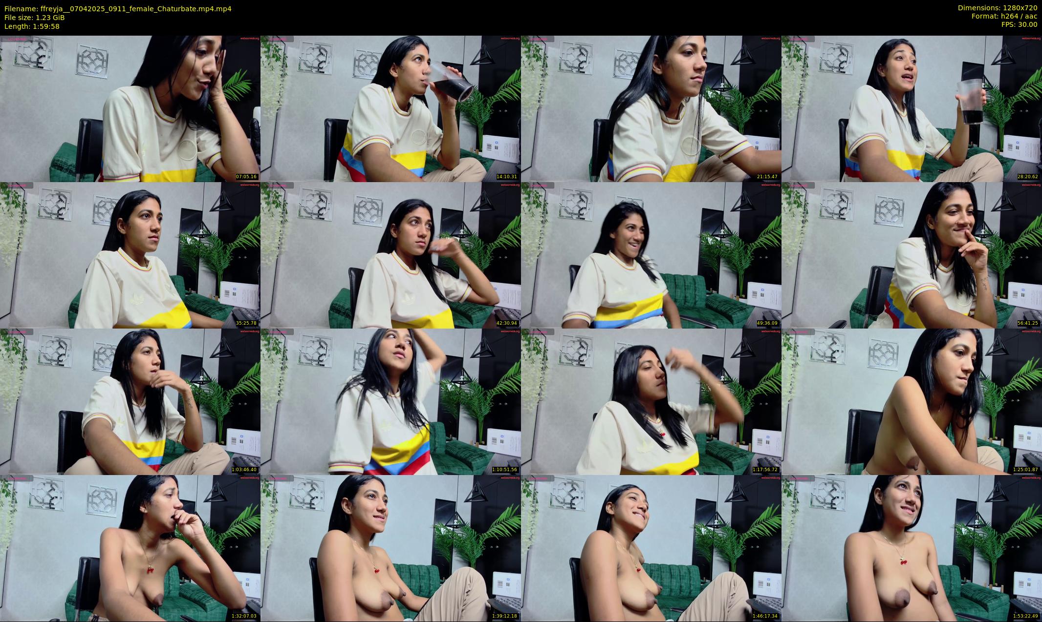 ffreyja_ — 120 minute Chaturbate female cam show recording, 720p, Apr 7, 2025