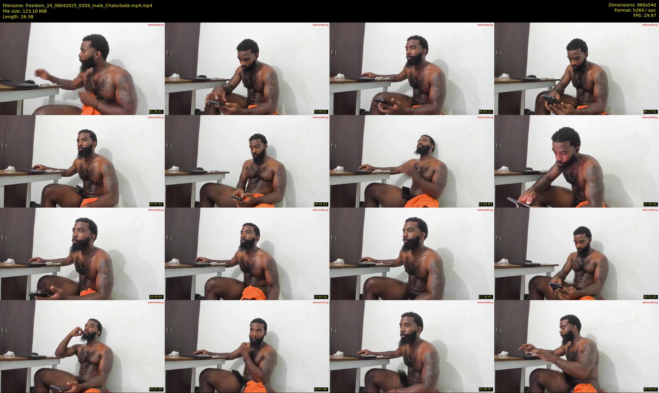 freedom_24 — 27 minute Chaturbate male cam show recording, 480p, Apr 8, 2025