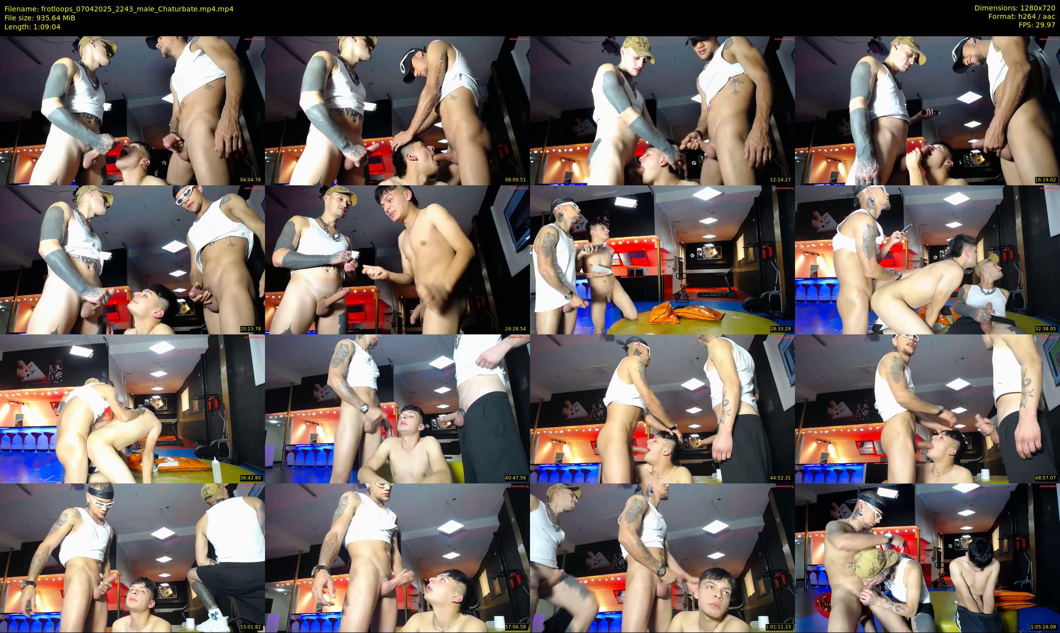 frotloops — 70 minute Chaturbate male cam show recording, 720p, Apr 7, 2025