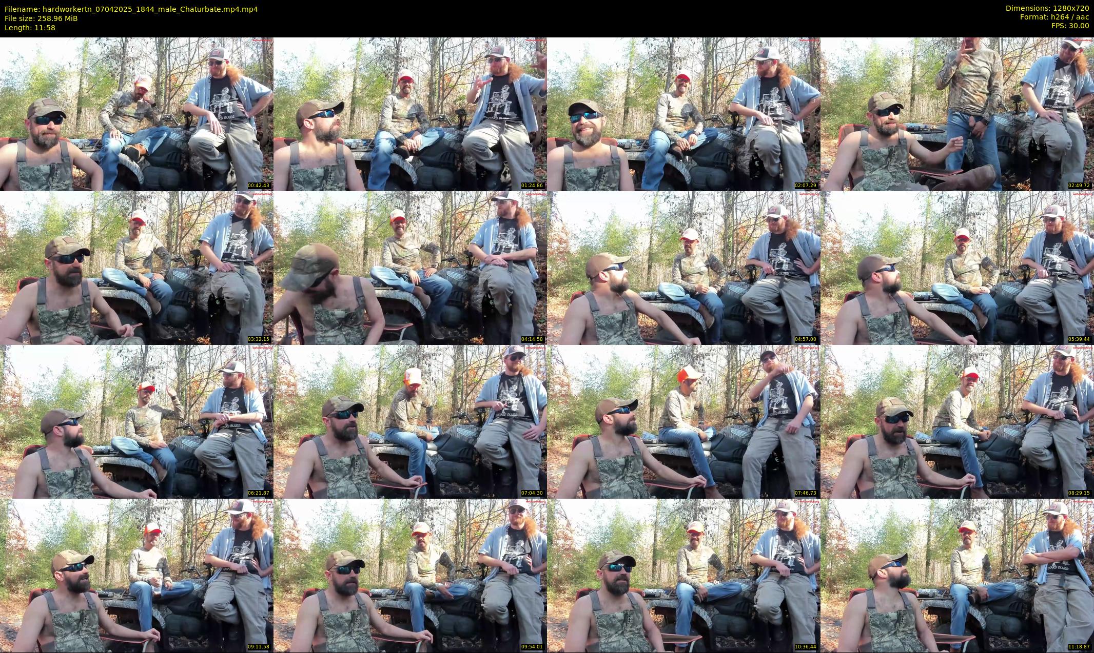 hardworkertn — 12 minute Chaturbate male cam show recording, 720p, Apr 7, 2025