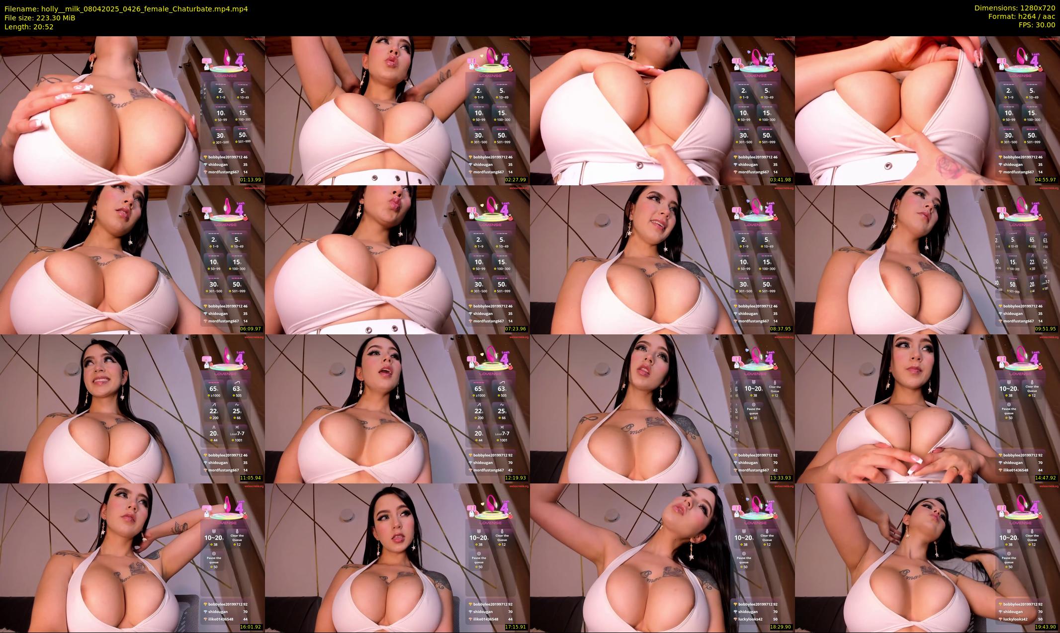 holly__milk — 21 minute Chaturbate female cam show recording, 720p, Apr 8, 2025