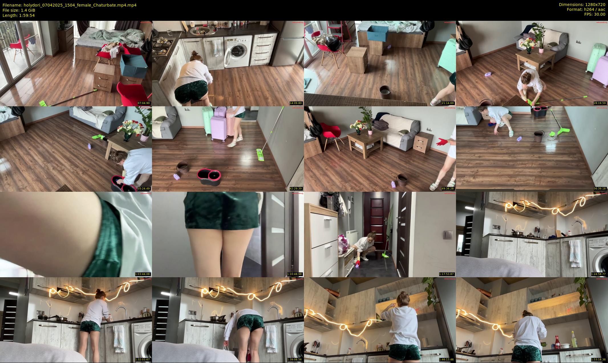 holydori — 120 minute Chaturbate female cam show recording, 720p, Apr 7, 2025