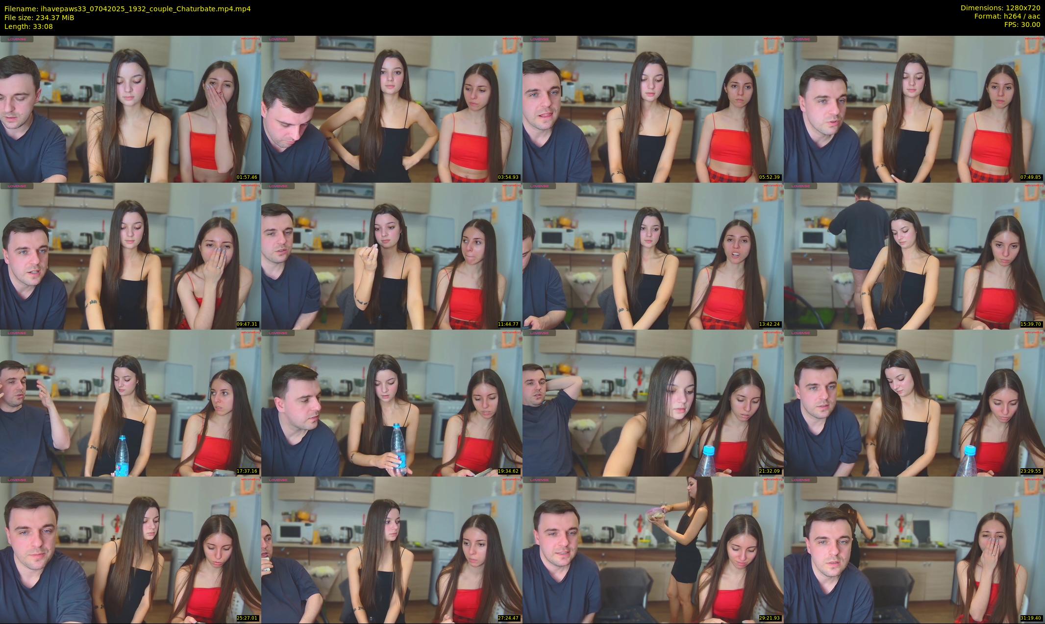 ihavepaws33 — 34 minute Chaturbate couple cam show recording, 720p, Apr 7, 2025