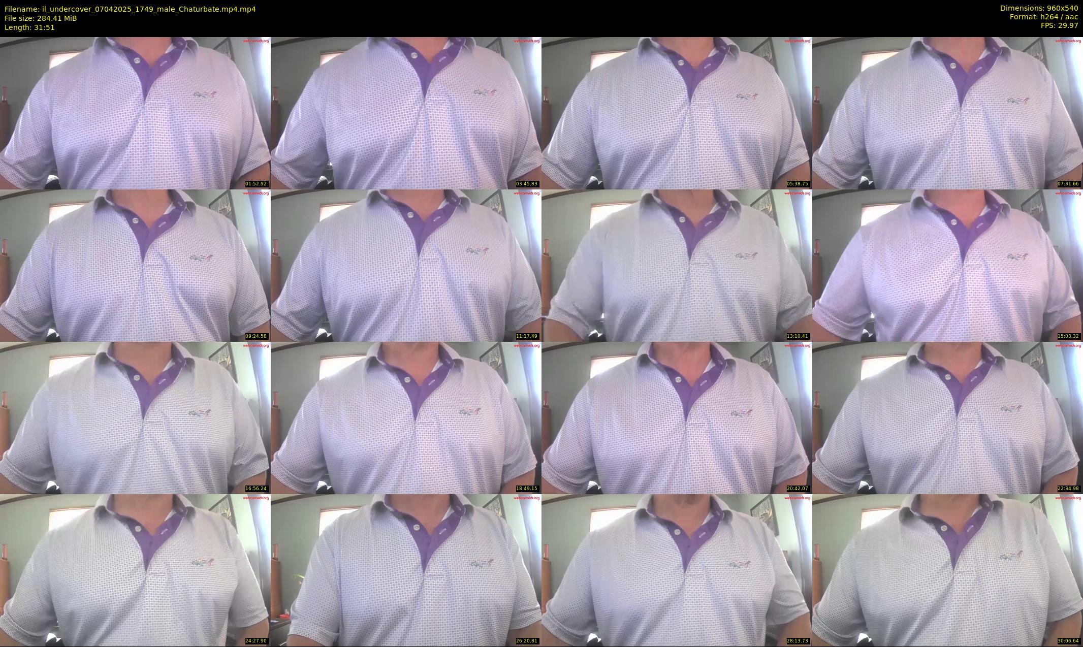 il_undercover — 32 minute Chaturbate male cam show recording, 480p, Apr 7, 2025