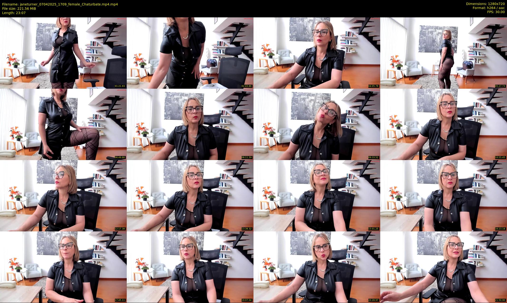 janeturner — 24 minute Chaturbate female cam show recording, 720p, Apr 7, 2025