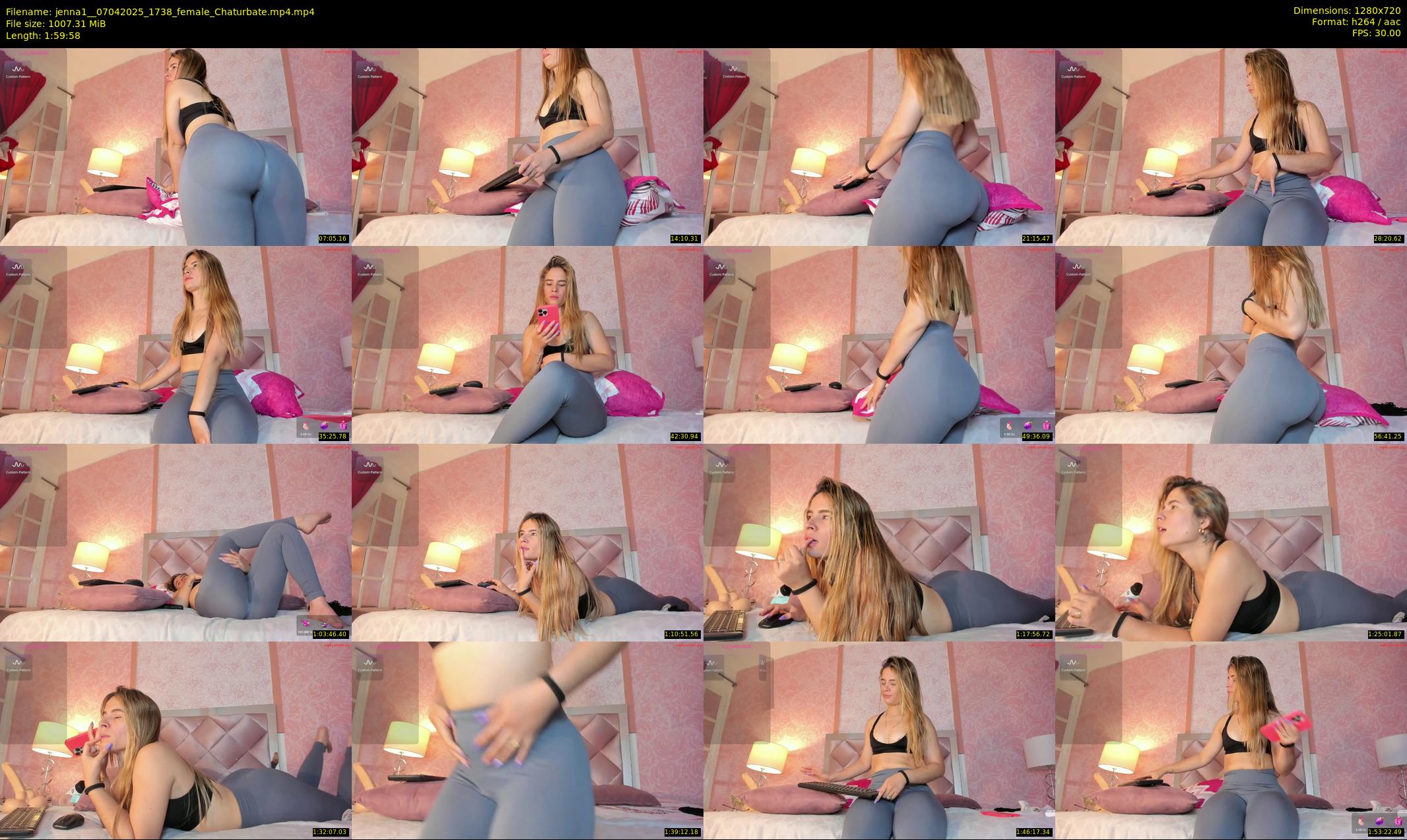jenna1_ — 120 minute Chaturbate female cam show recording, 720p, Apr 7, 2025