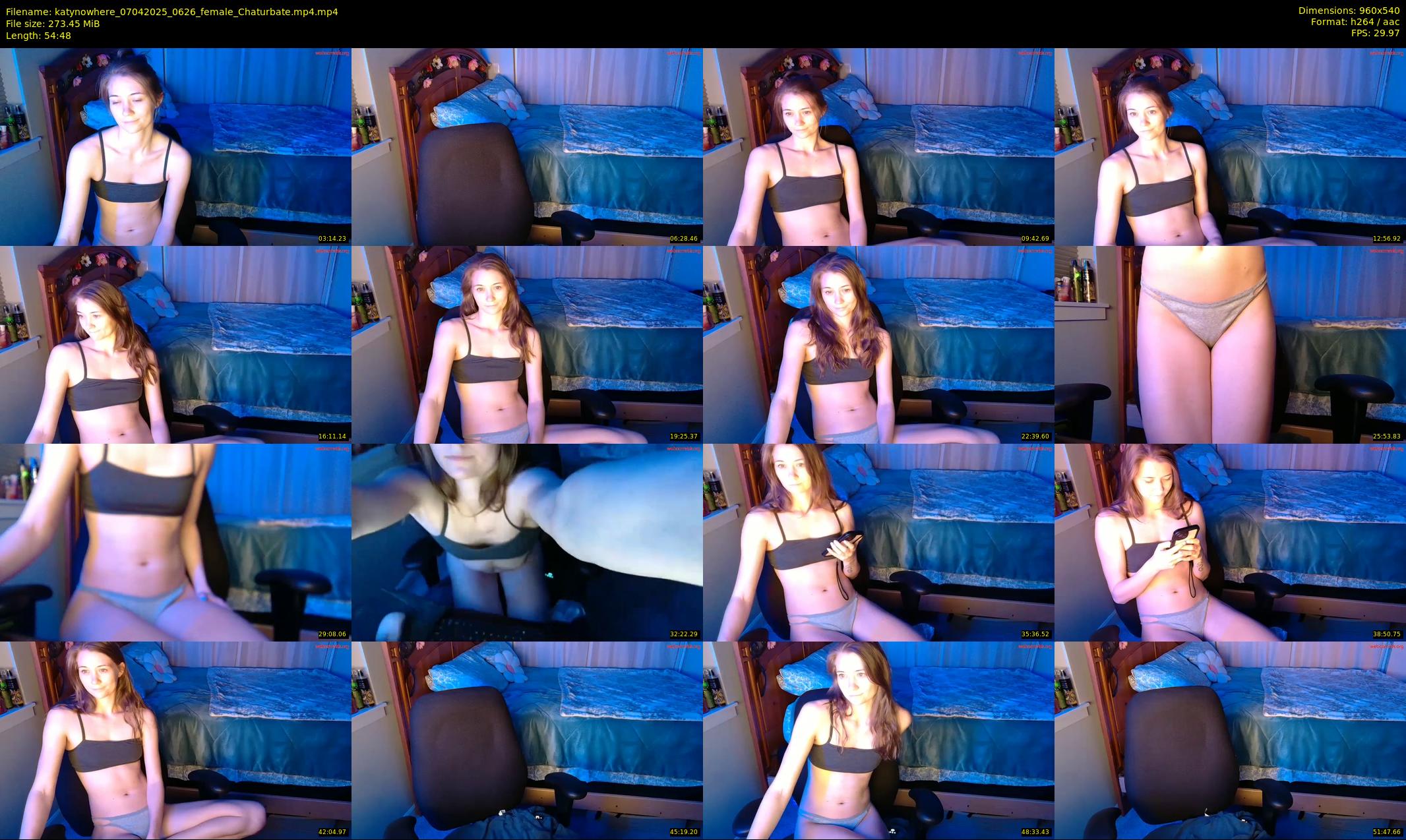 katynowhere — 55 minute Chaturbate female cam show recording, 480p, Apr 7, 2025