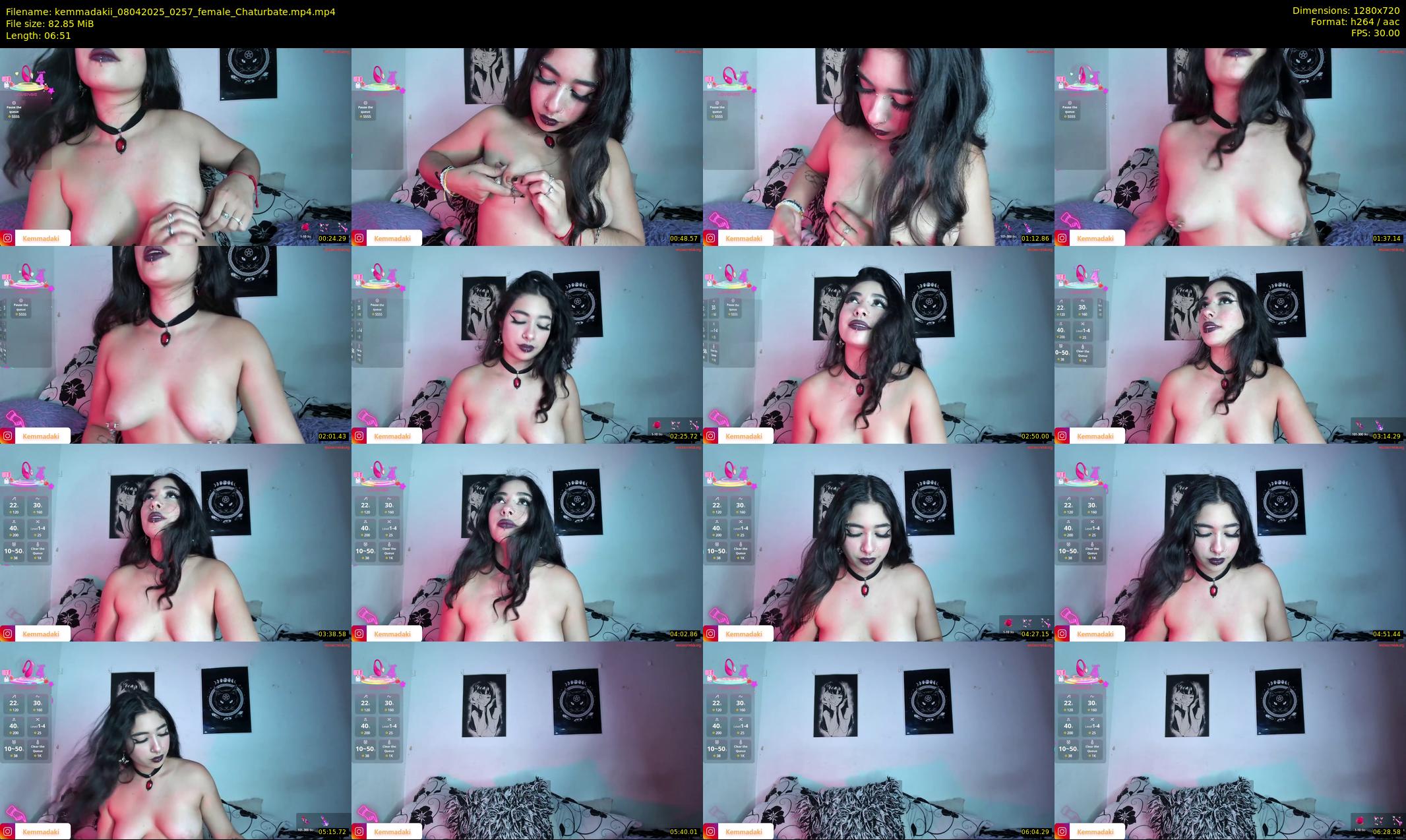 kemmadakii — 7 minute Chaturbate female cam show recording, 720p, Apr 8, 2025