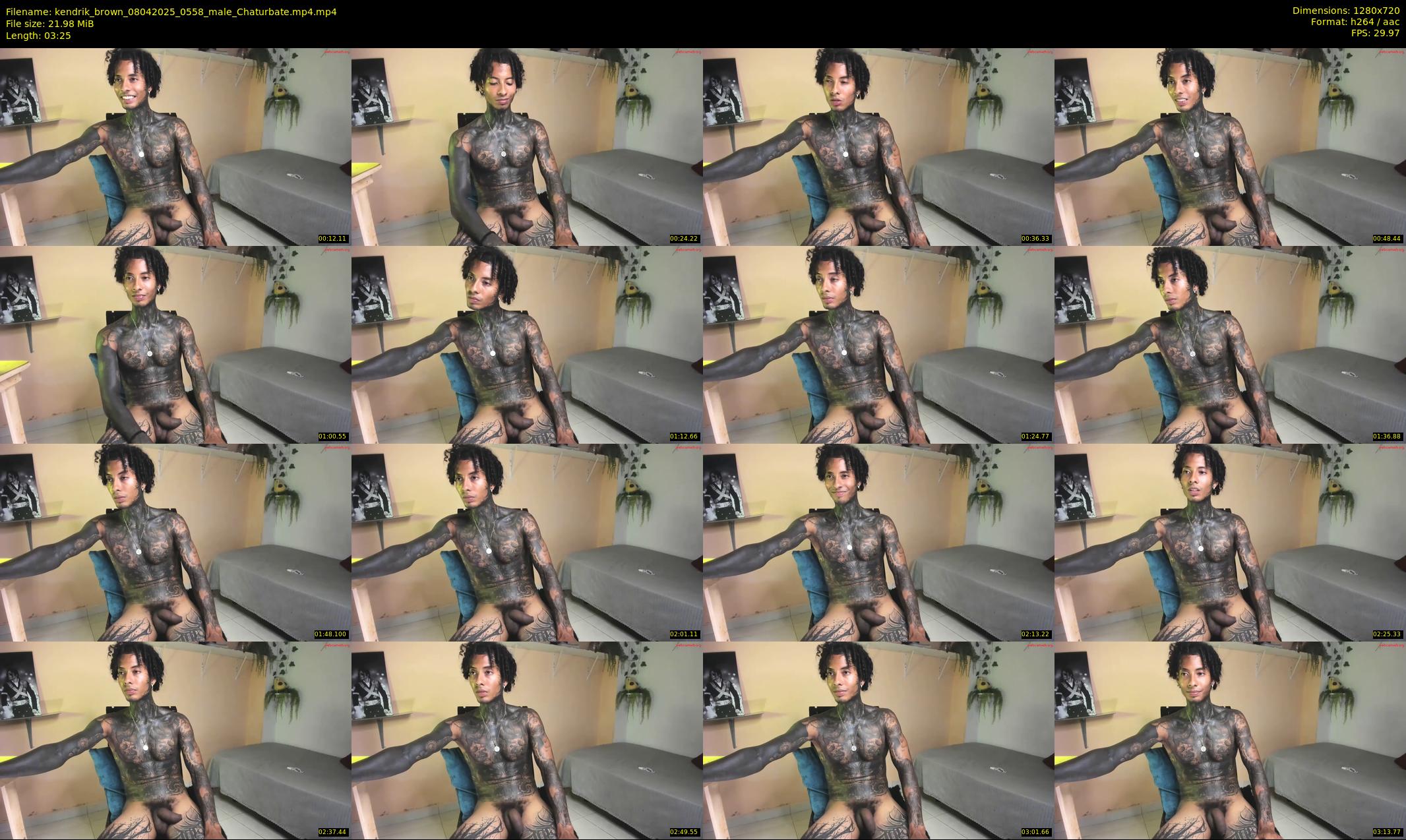 kendrik_brown — 4 minute Chaturbate male cam show recording, 720p, Apr 8, 2025