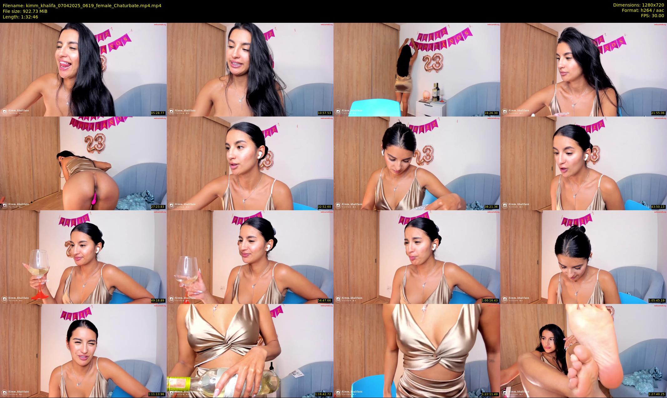 kimm_khalifa — 93 minute Chaturbate female cam show recording, 720p, Apr 7, 2025