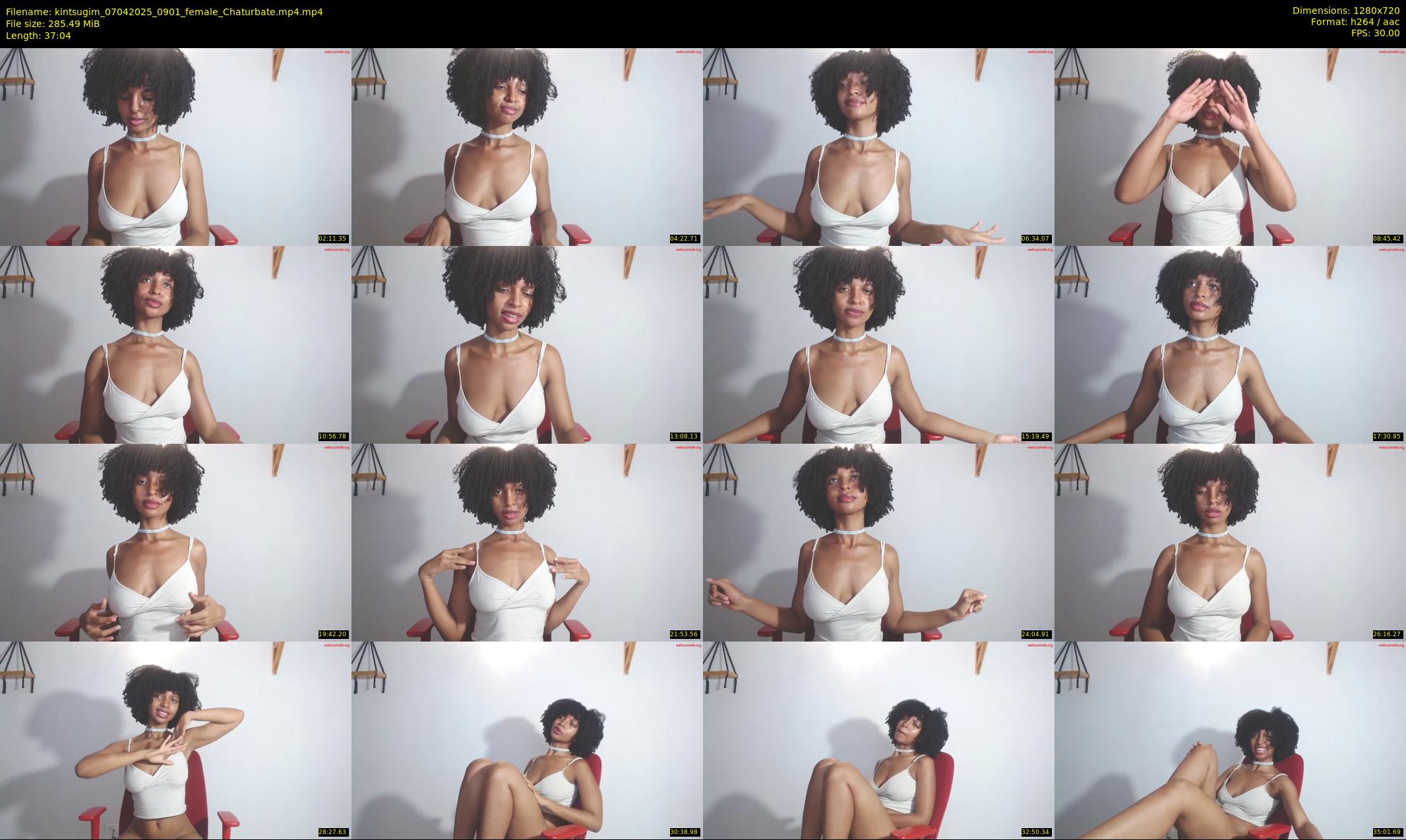 kintsugim — 38 minute Chaturbate female cam show recording, 720p, Apr 7, 2025