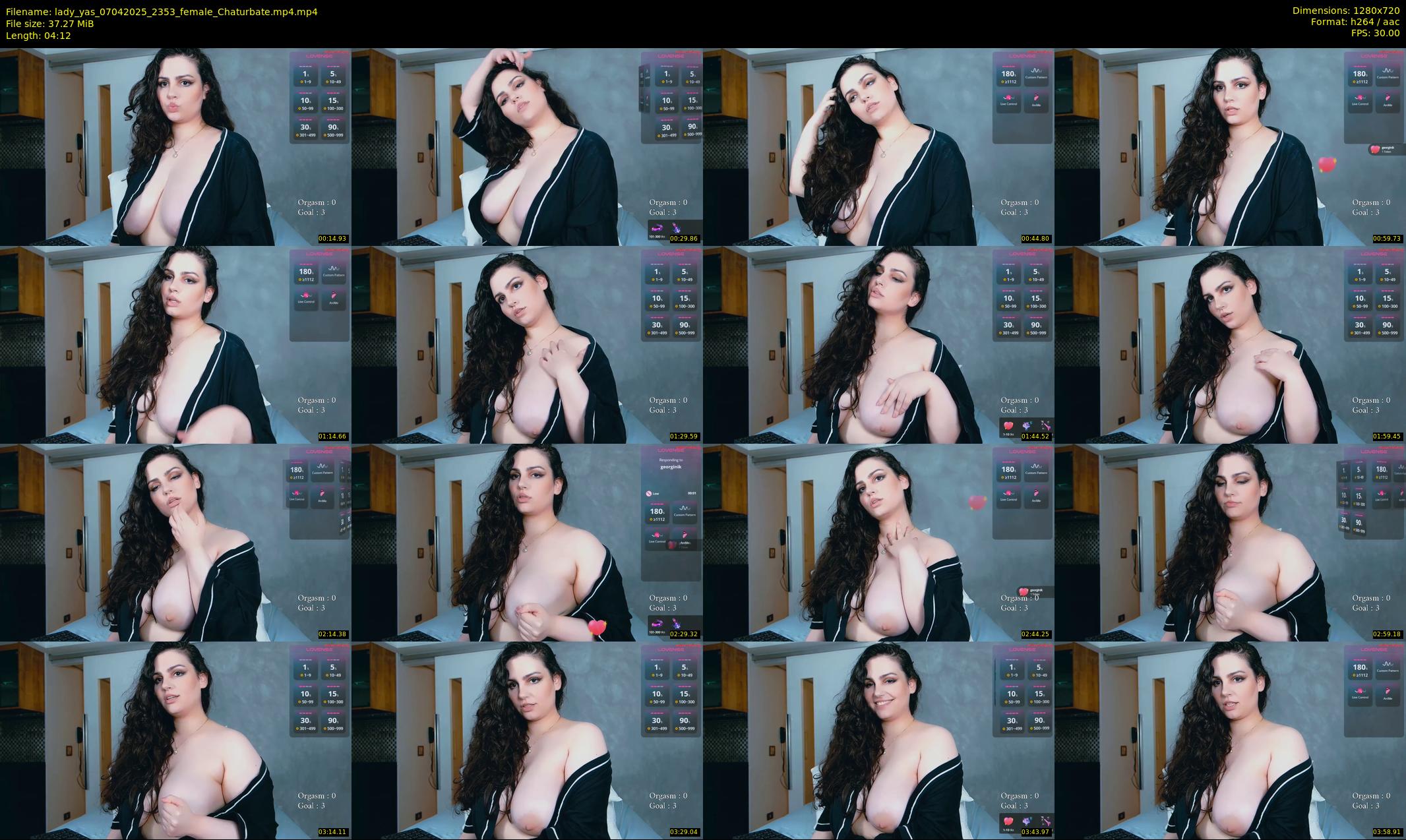 lady_yas — 5 minute Chaturbate female cam show recording, 720p, Apr 7, 2025