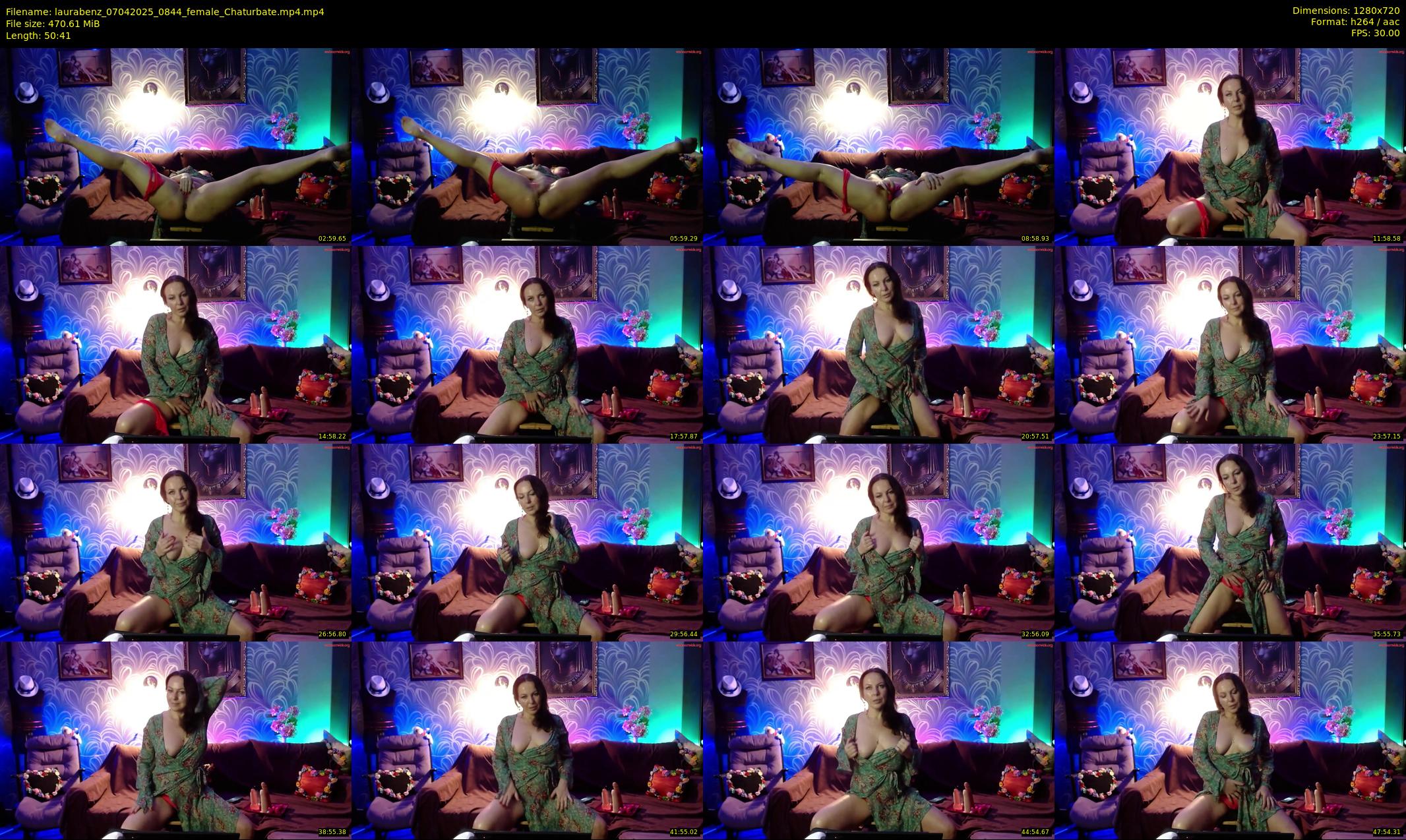 laurabenz — 51 minute Chaturbate female cam show recording, 720p, Apr 7, 2025
