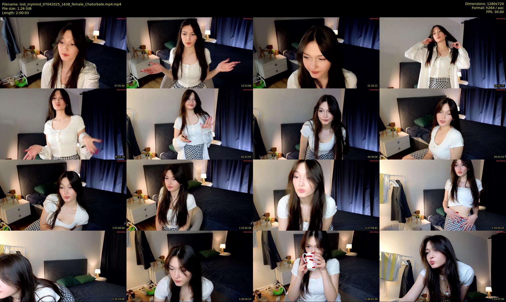 lost_mymind — 121 minute Chaturbate female cam show recording, 720p, Apr 7, 2025