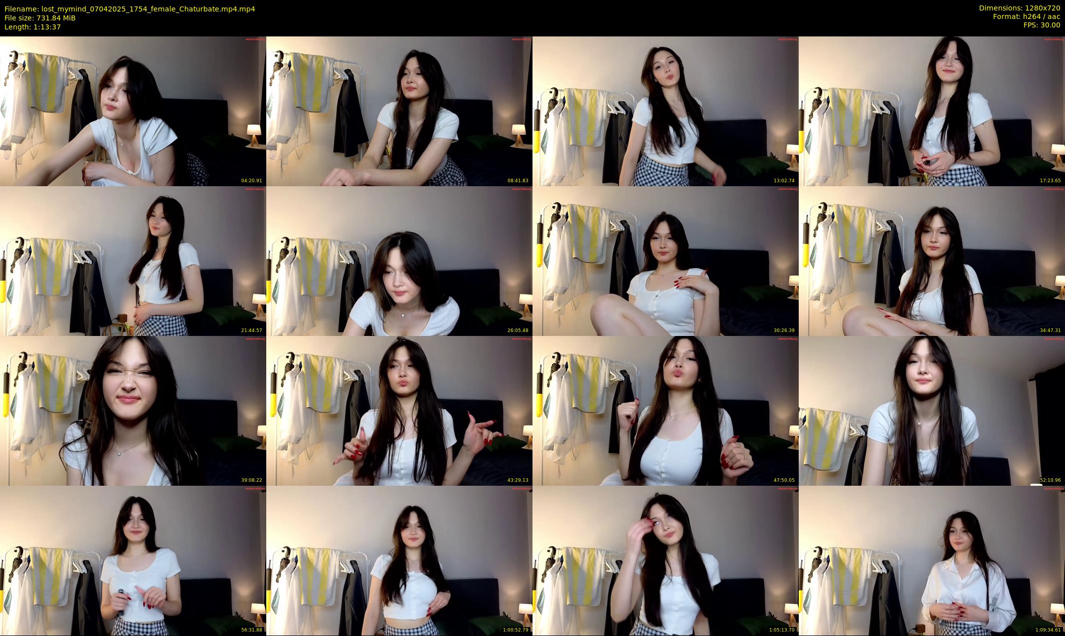 lost_mymind — 74 minute Chaturbate female cam show recording, 720p, Apr 7, 2025