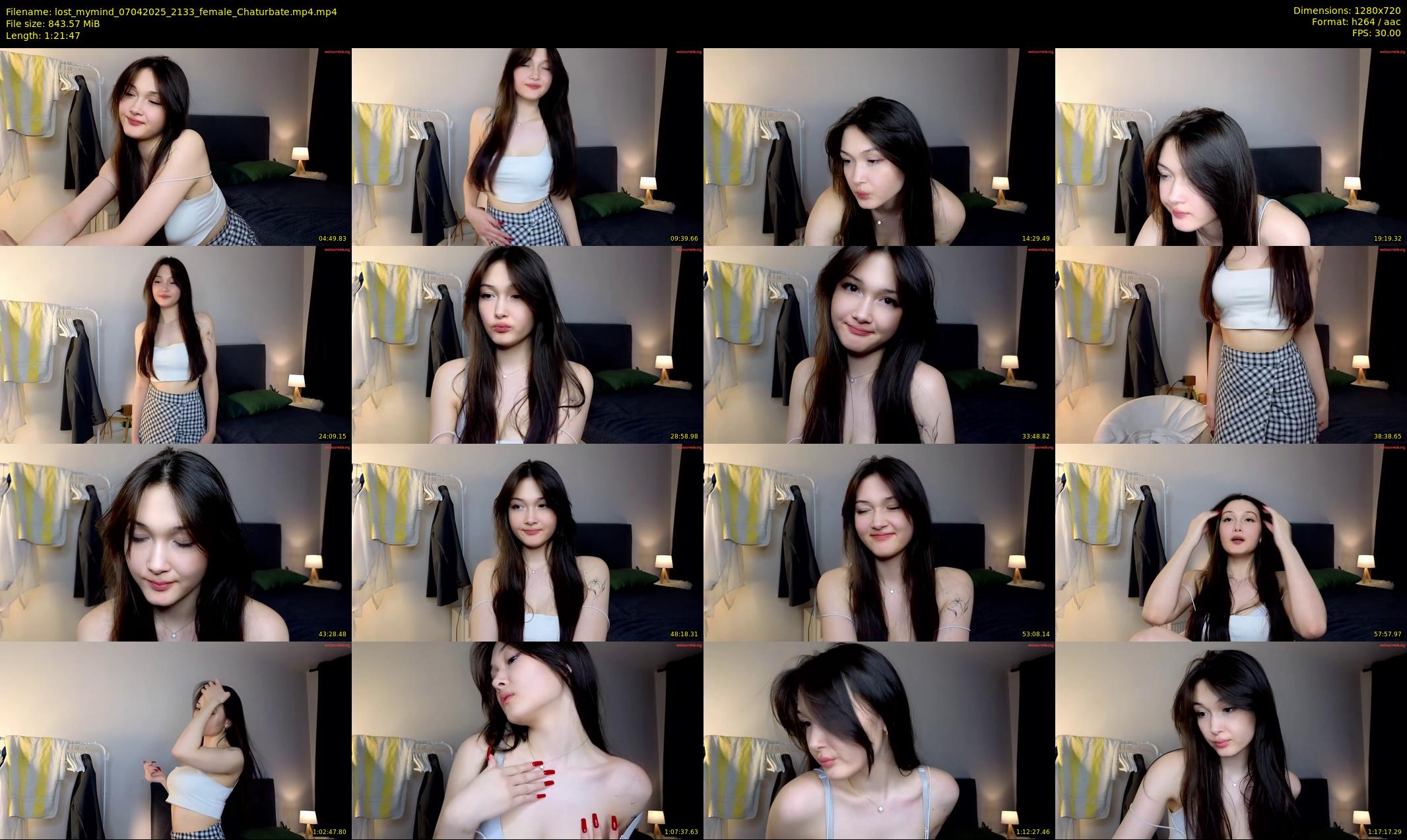 lost_mymind — 82 minute Chaturbate female cam show recording, 720p, Apr 7, 2025