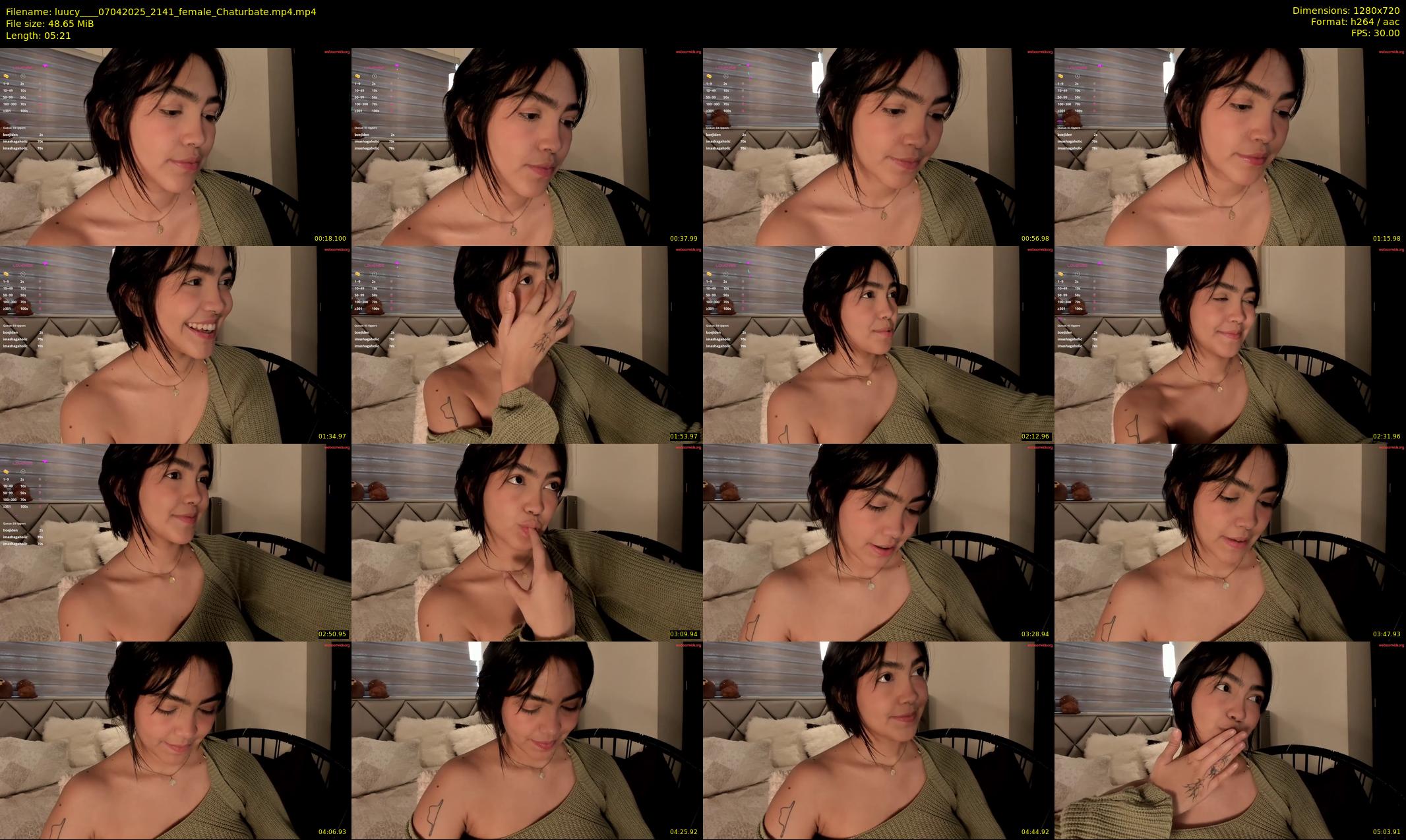 luucy___ — 6 minute Chaturbate female cam show recording, 720p, Apr 7, 2025