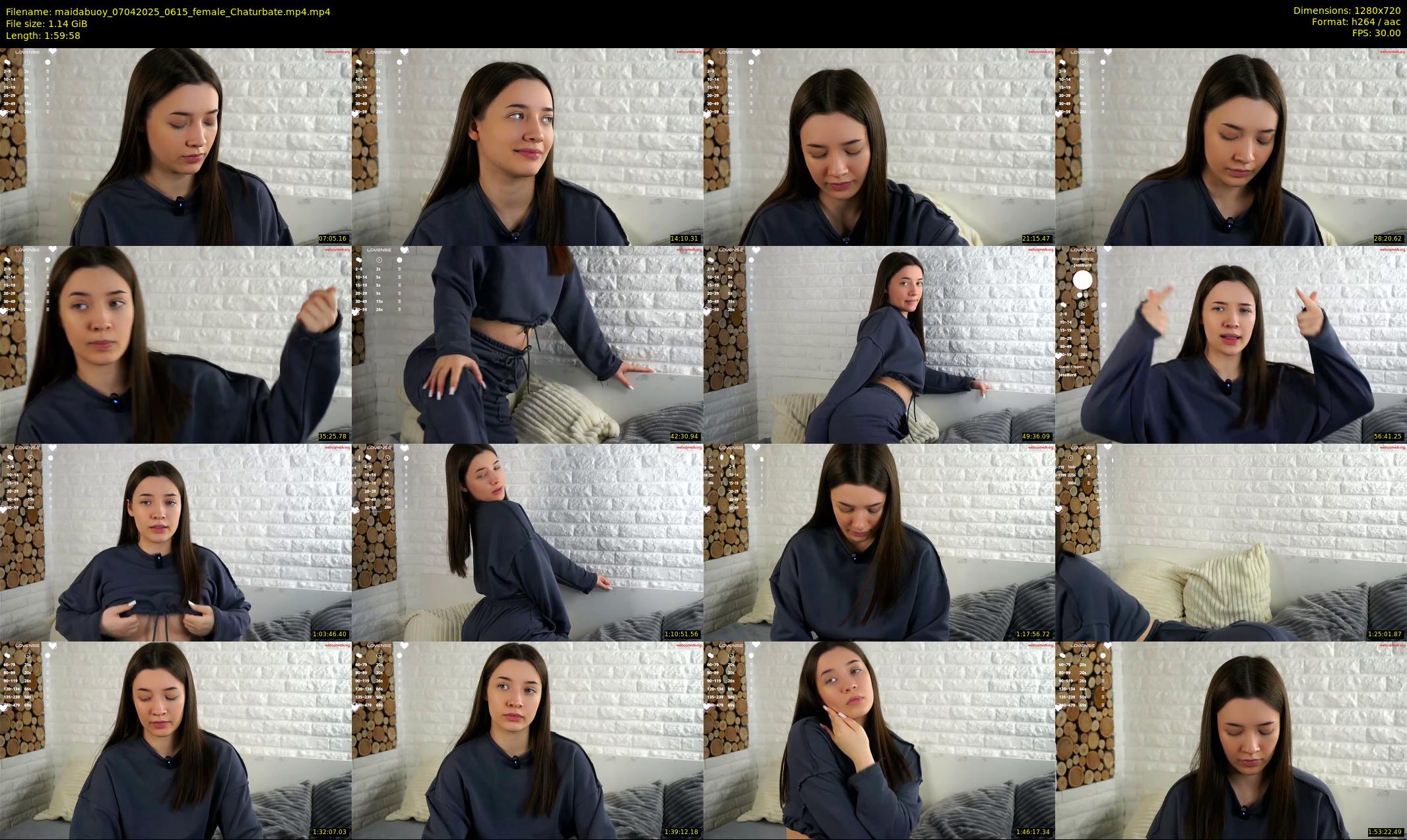maidabuoy — 120 minute Chaturbate female cam show recording, 720p, Apr 7, 2025