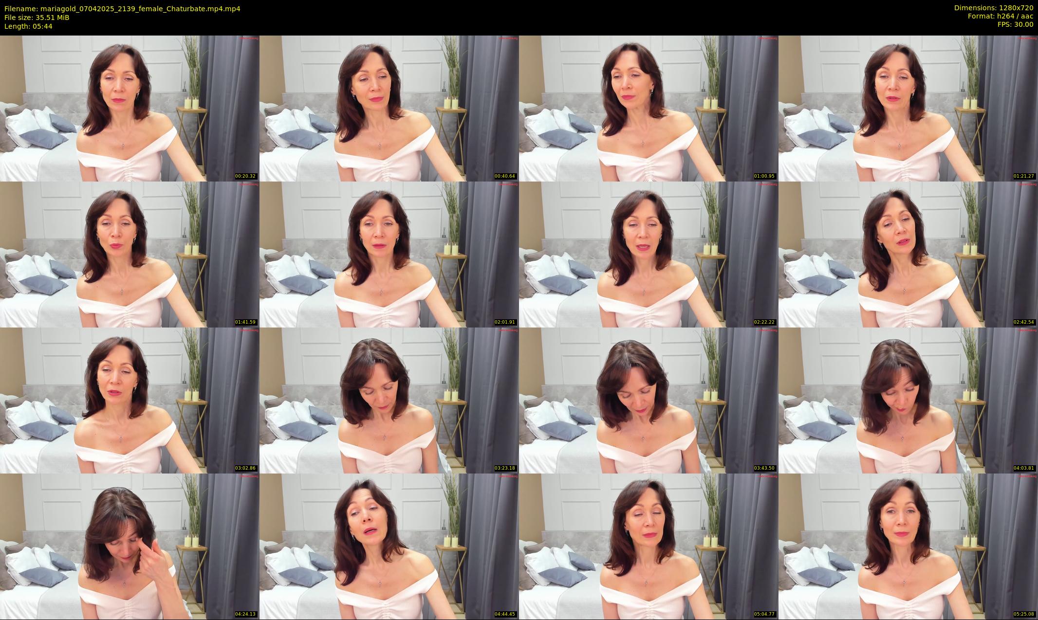 mariagold — 6 minute Chaturbate female cam show recording, 720p, Apr 7, 2025