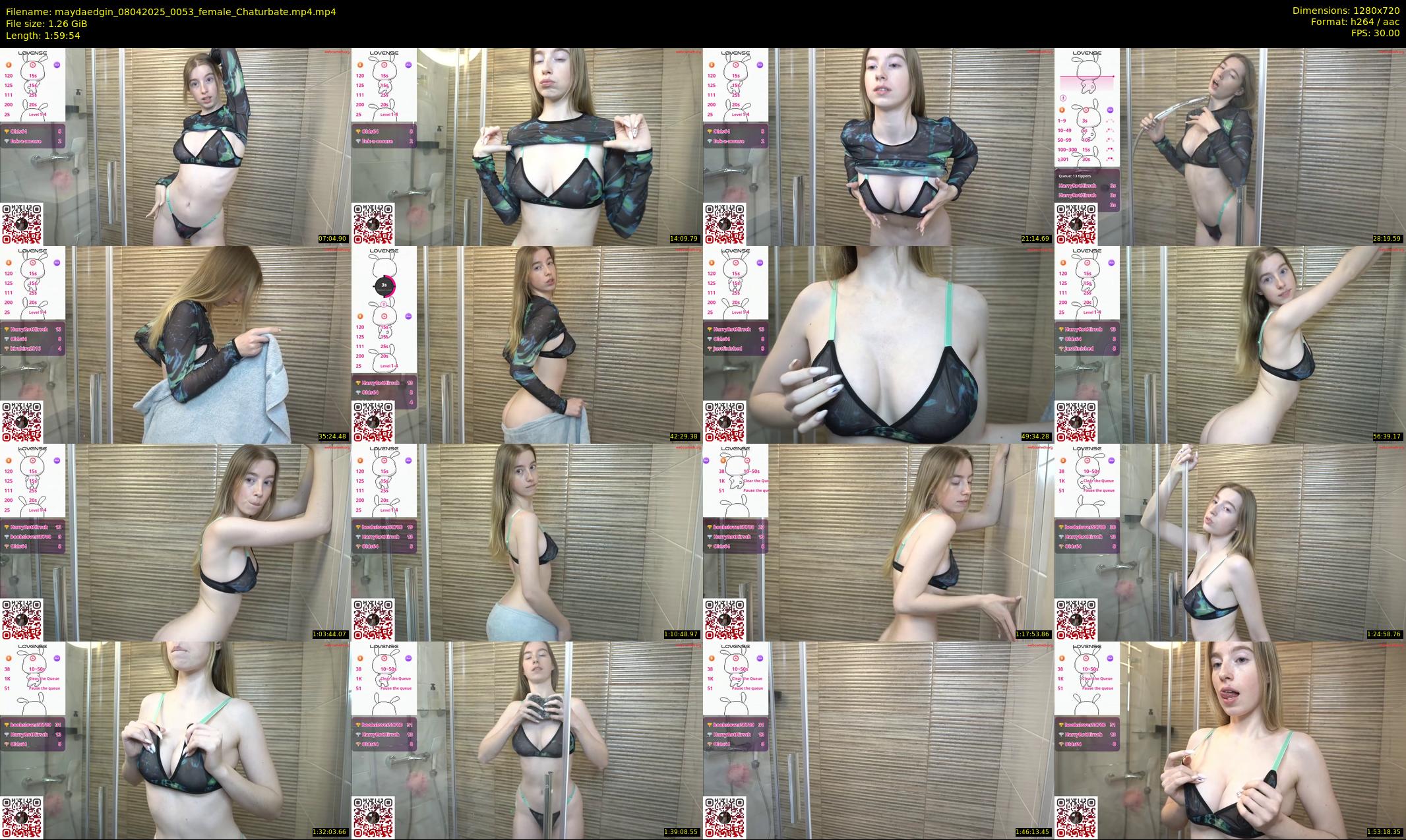 maydaedgin — 120 minute Chaturbate female cam show recording, 720p, Apr 8, 2025