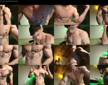 metatron_muscle — 73 minute Chaturbate male cam show recording, 720p, Apr 7, 2025