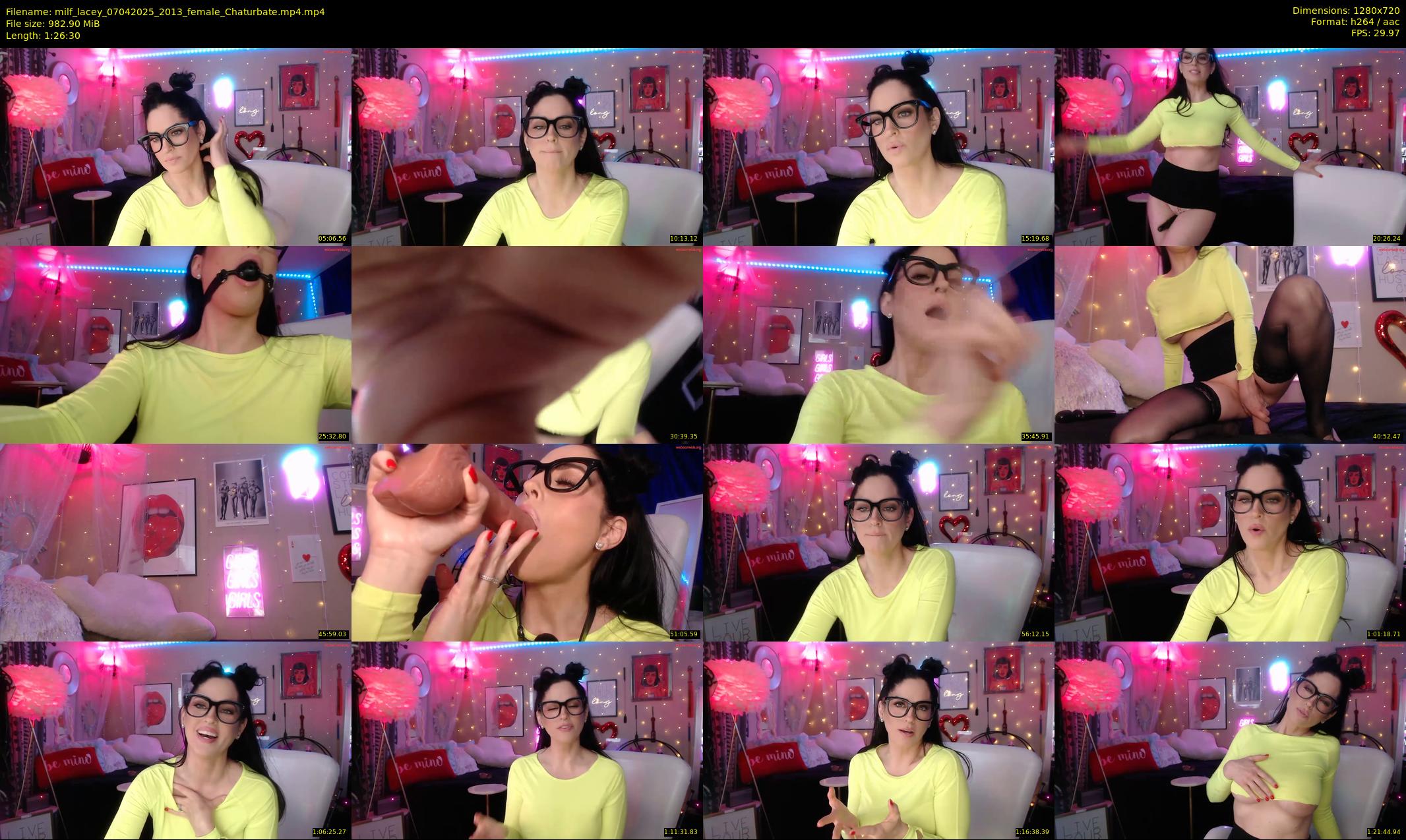 milf_lacey — 87 minute Chaturbate female cam show recording, 720p, Apr 7, 2025