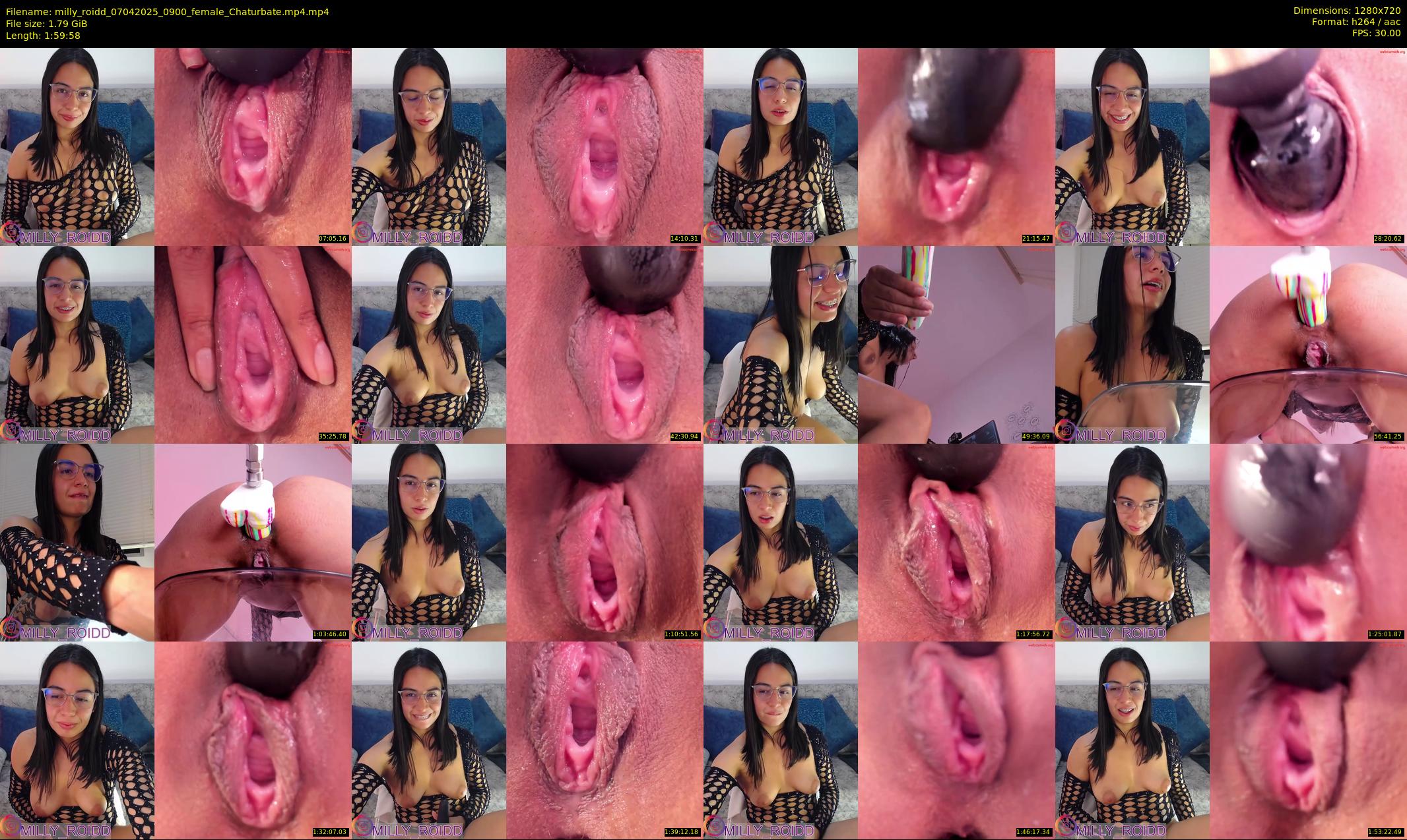 milly_roidd — 120 minute Chaturbate female cam show recording, 720p, Apr 7, 2025