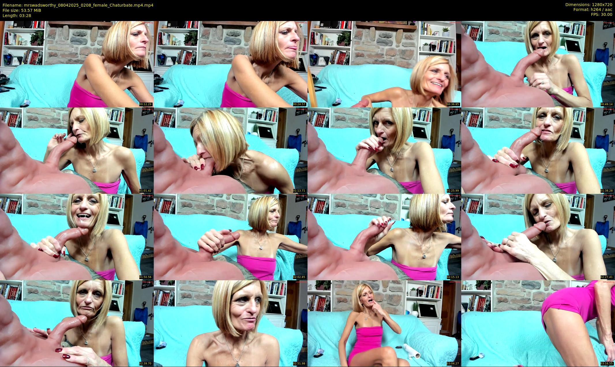 mrswadsworthy — 4 minute Chaturbate female cam show recording, 720p, Apr 8, 2025