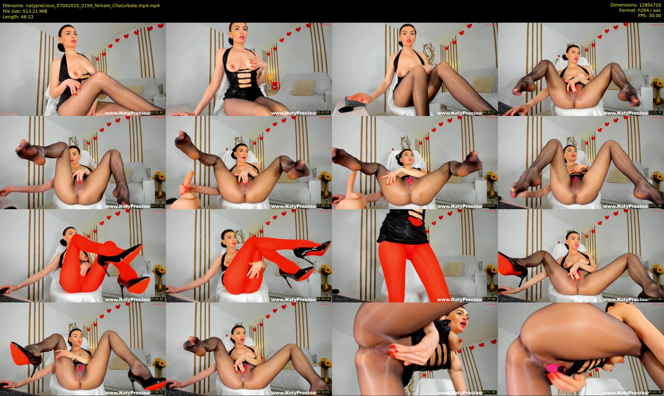 natyprecious — 49 minute Chaturbate female cam show recording, 720p, Apr 7, 2025