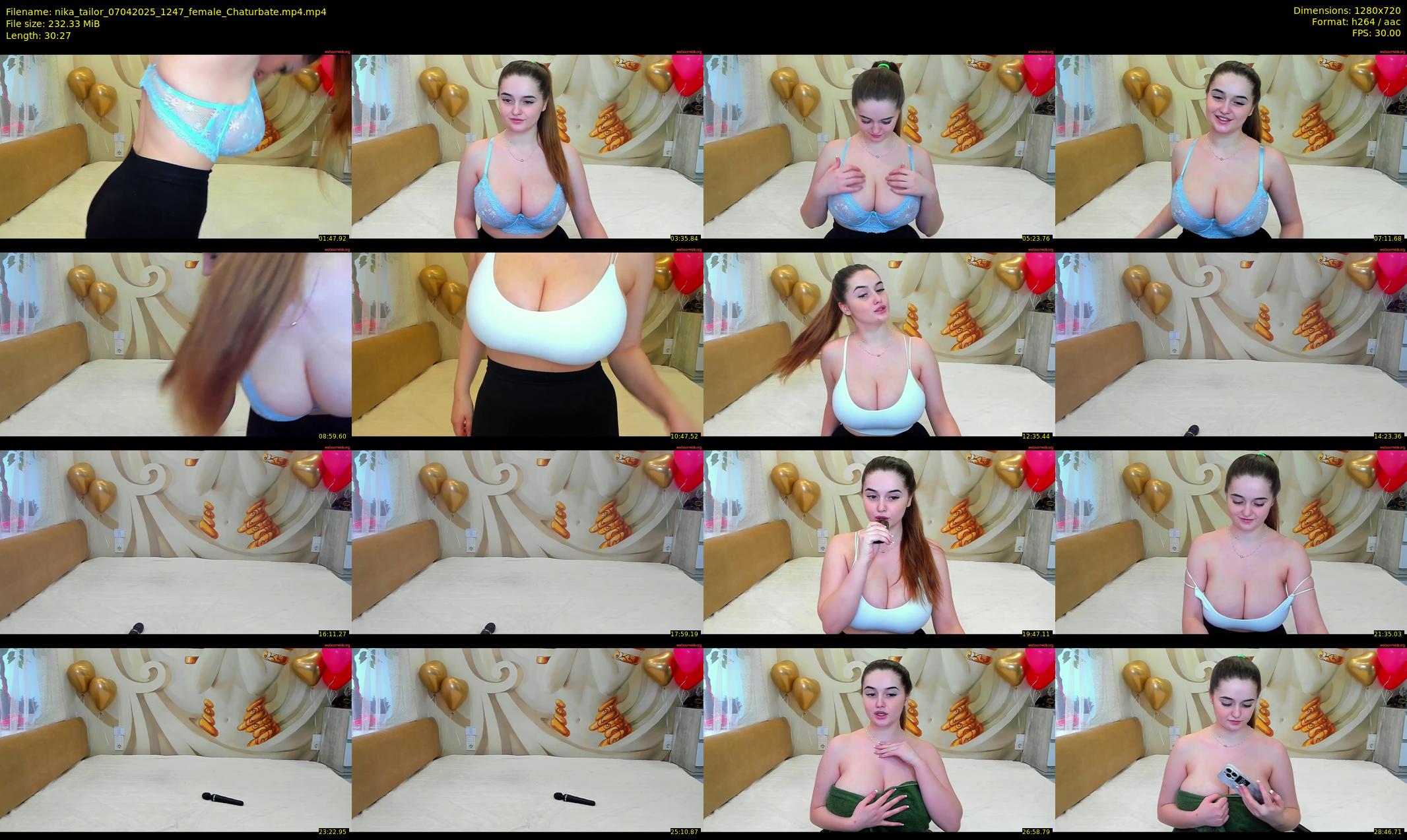 nika_tailor — 31 minute Chaturbate female cam show recording, 720p, Apr 7, 2025