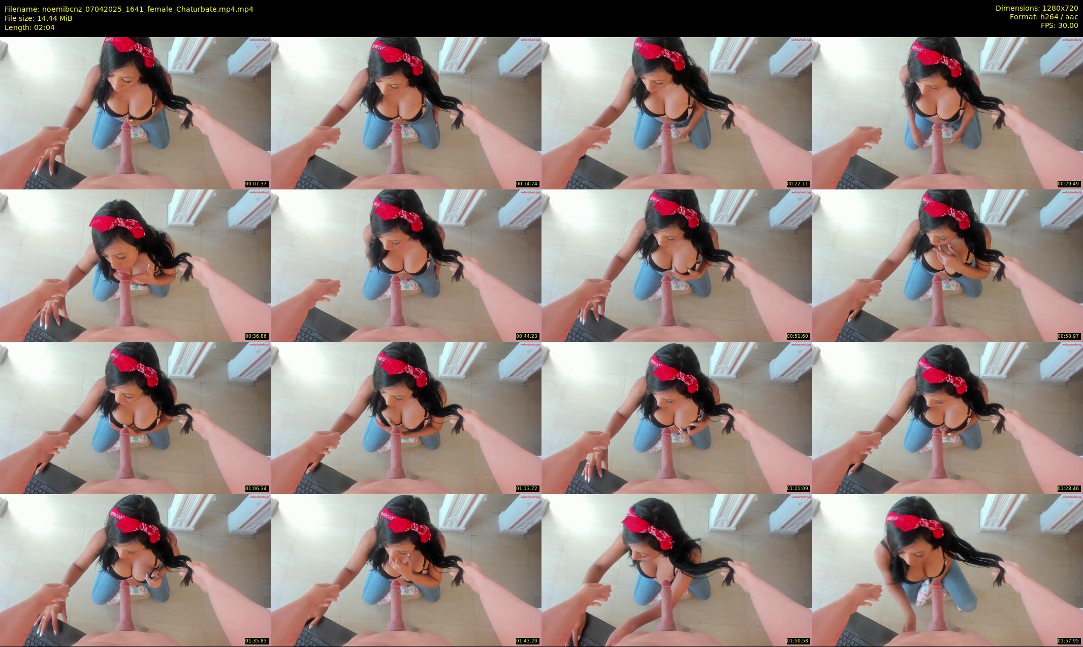 noemibcnz — 3 minute Chaturbate couple cam show recording, 720p, Apr 7, 2025