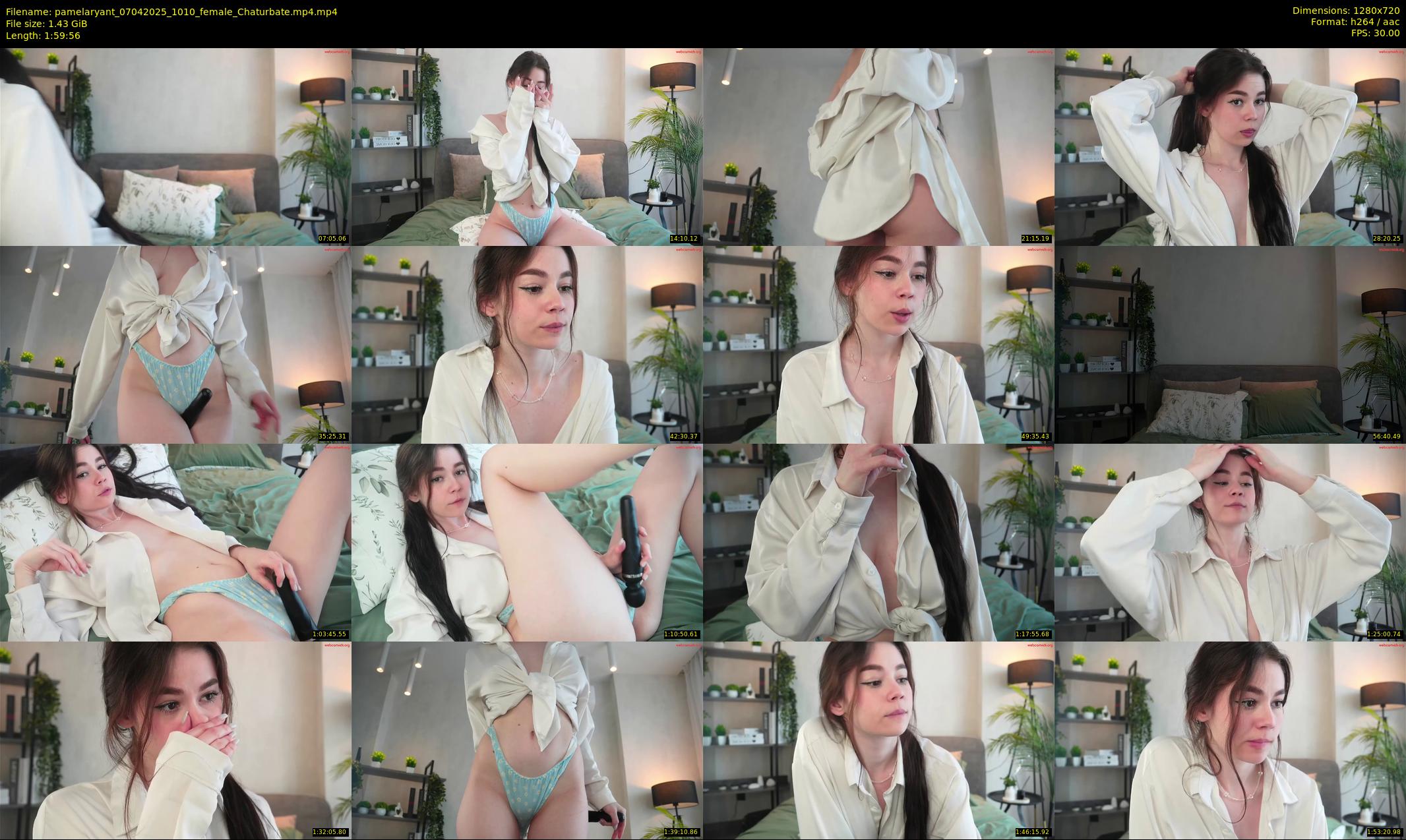 pamelaryant — 120 minute Chaturbate female cam show recording, 720p, Apr 7, 2025