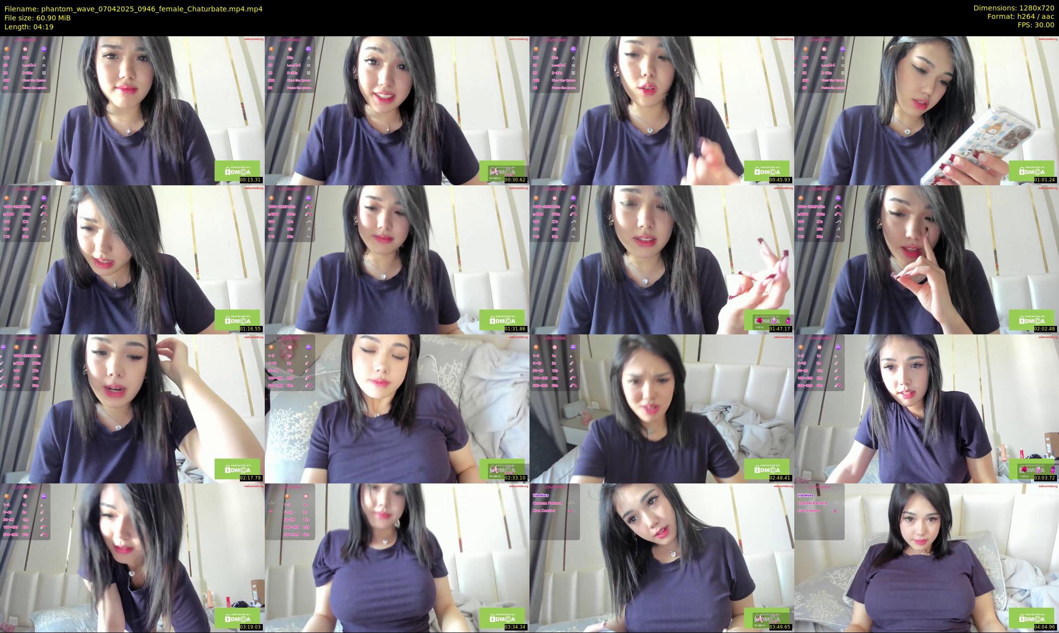 phantom_wave — 5 minute Chaturbate female cam show recording, 720p, Apr 7, 2025