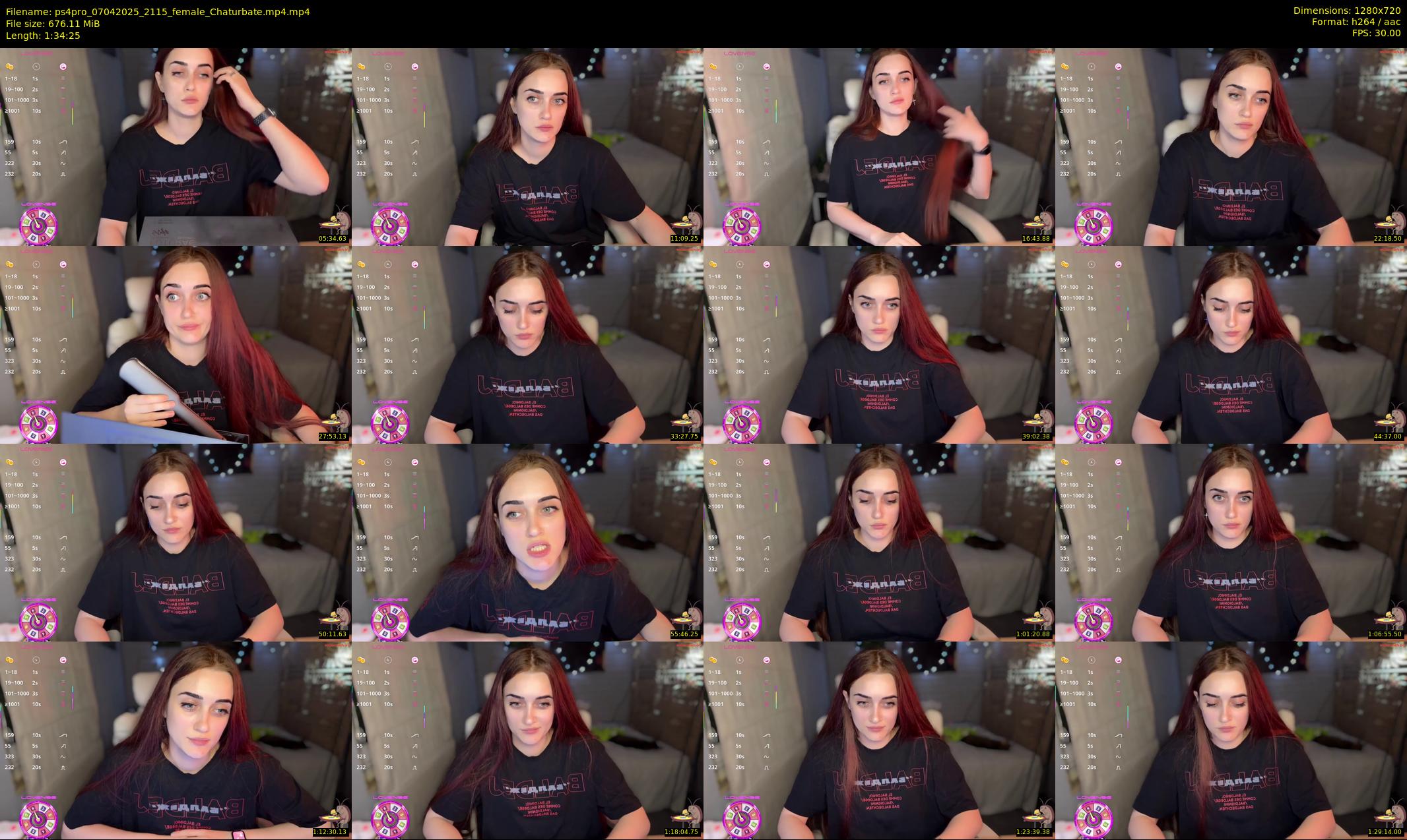 ps4pro — 95 minute Chaturbate female cam show recording, 720p, Apr 7, 2025