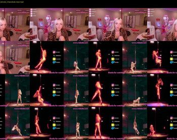 riababe — 45 minute Chaturbate female cam show recording, 720p, Apr 7, 2025