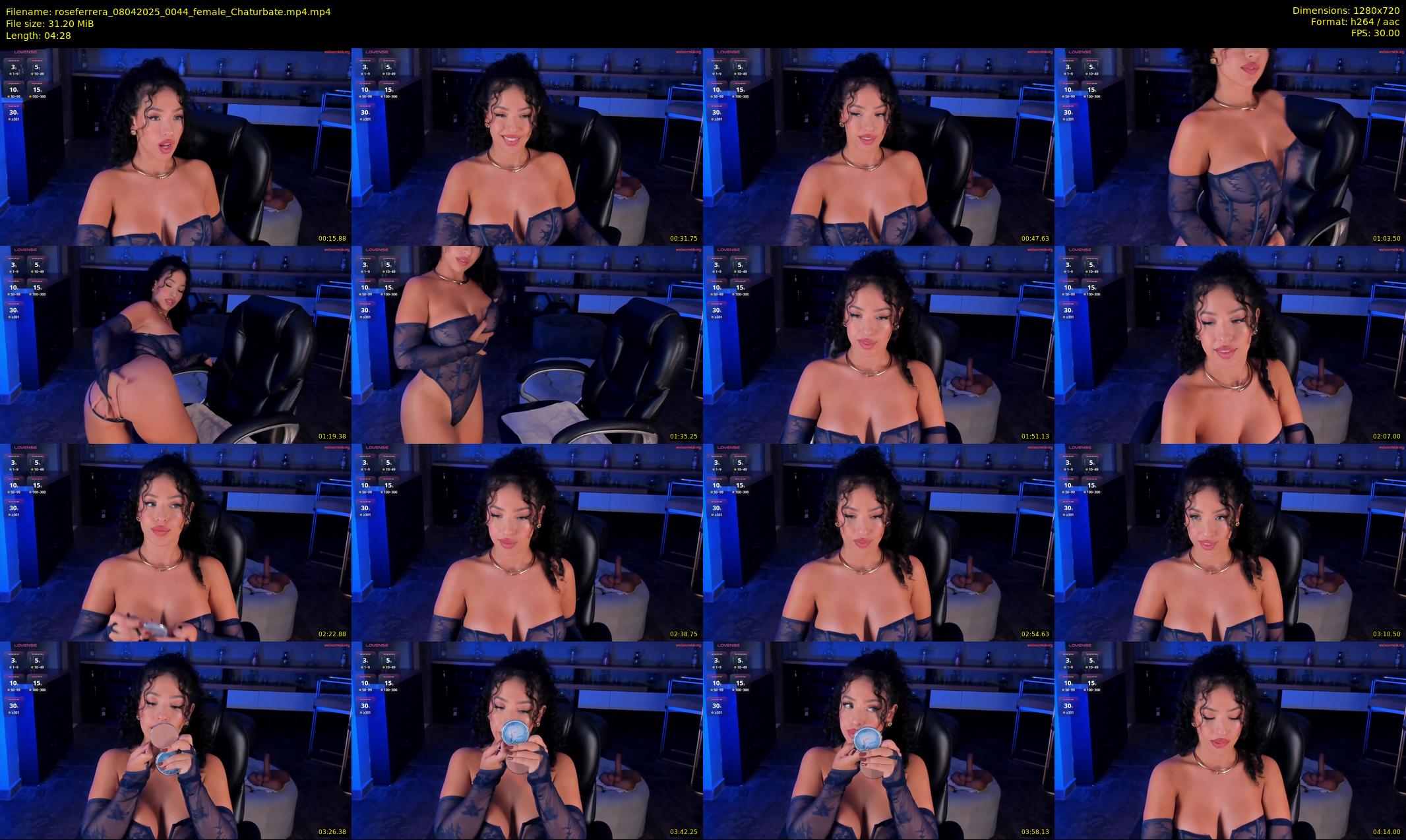 roseferrera — 5 minute Chaturbate female cam show recording, 720p, Apr 8, 2025