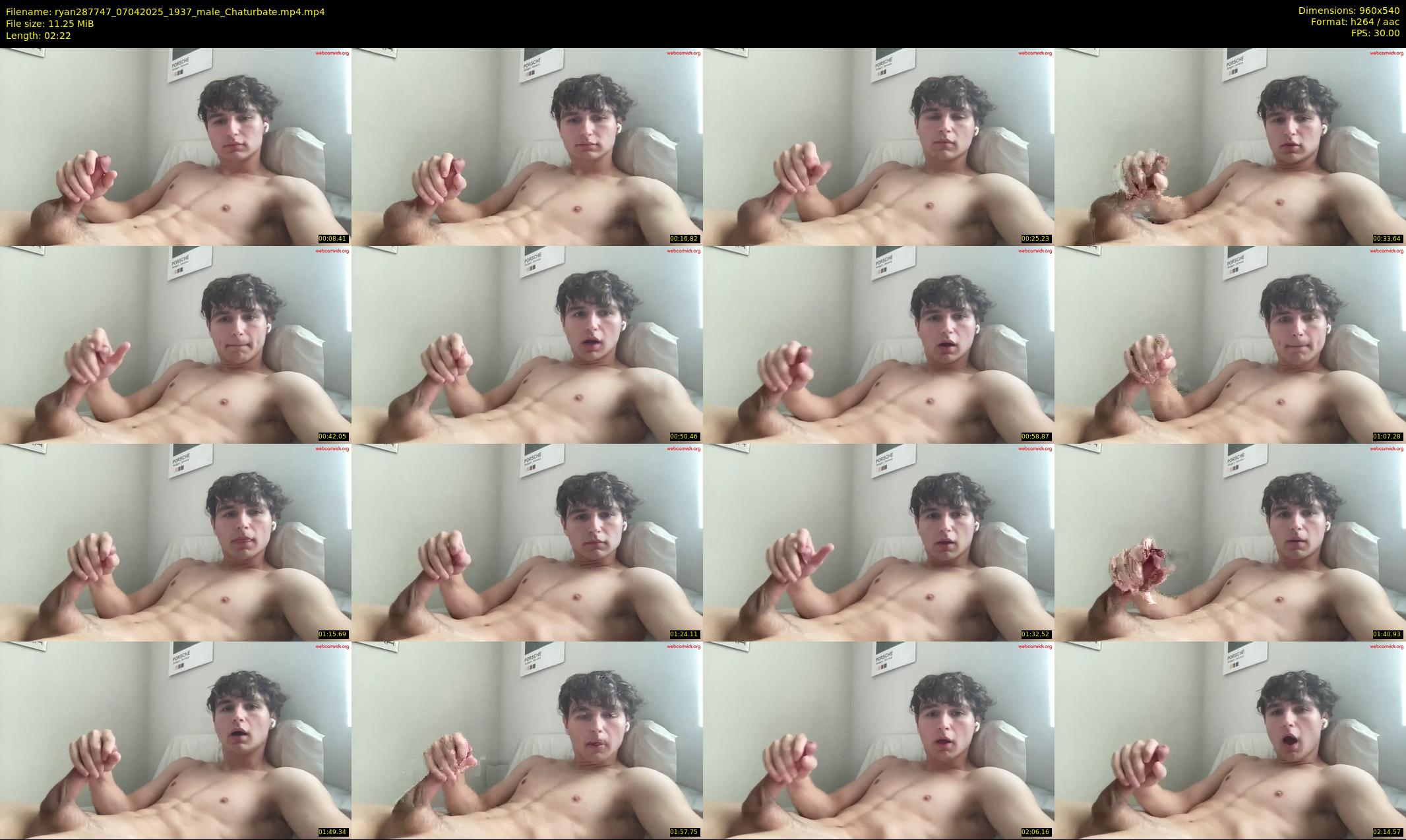 ryan287747 — 3 minute Chaturbate male cam show recording, 480p, Apr 7, 2025