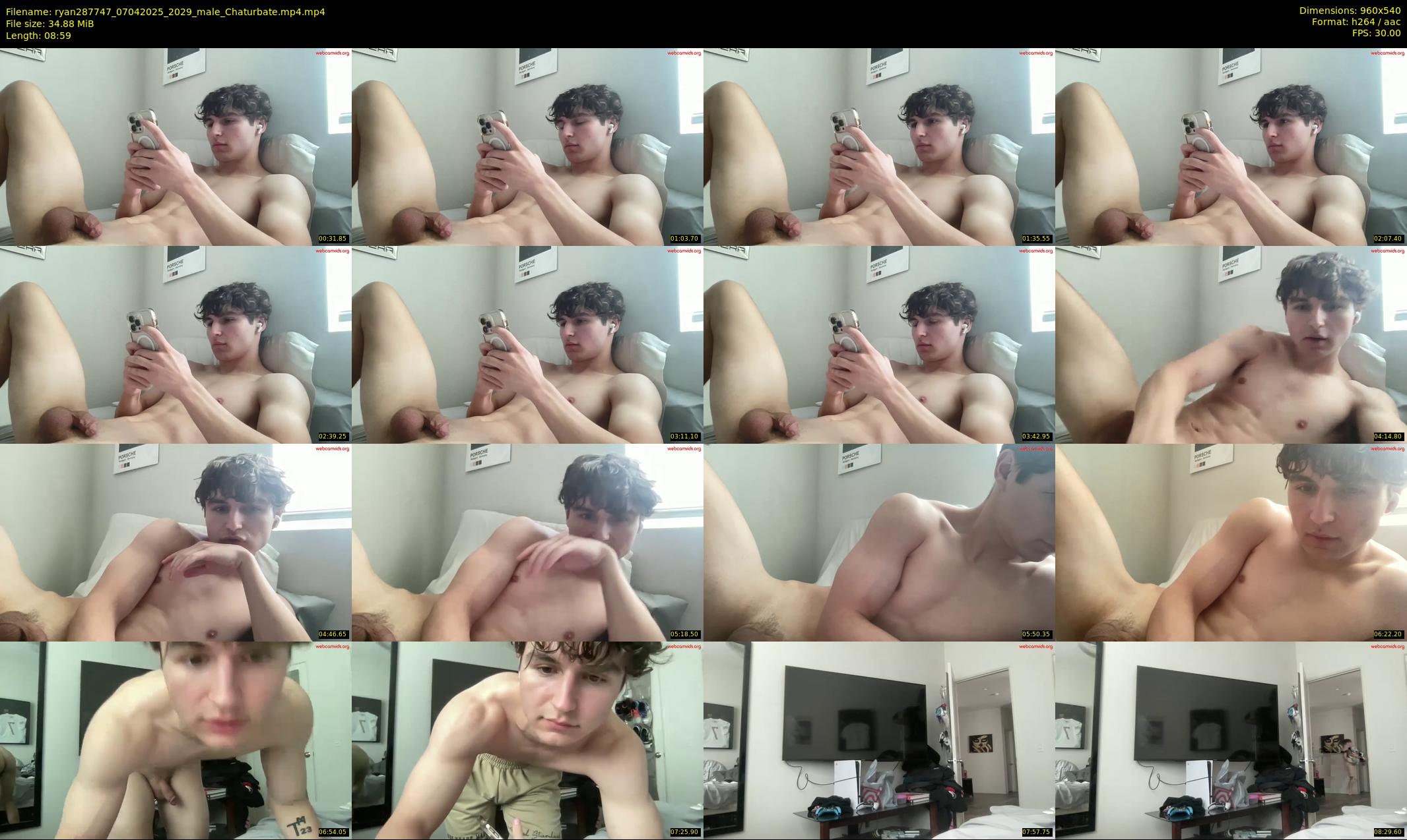 ryan287747 — 9 minute Chaturbate male cam show recording, 480p, Apr 7, 2025