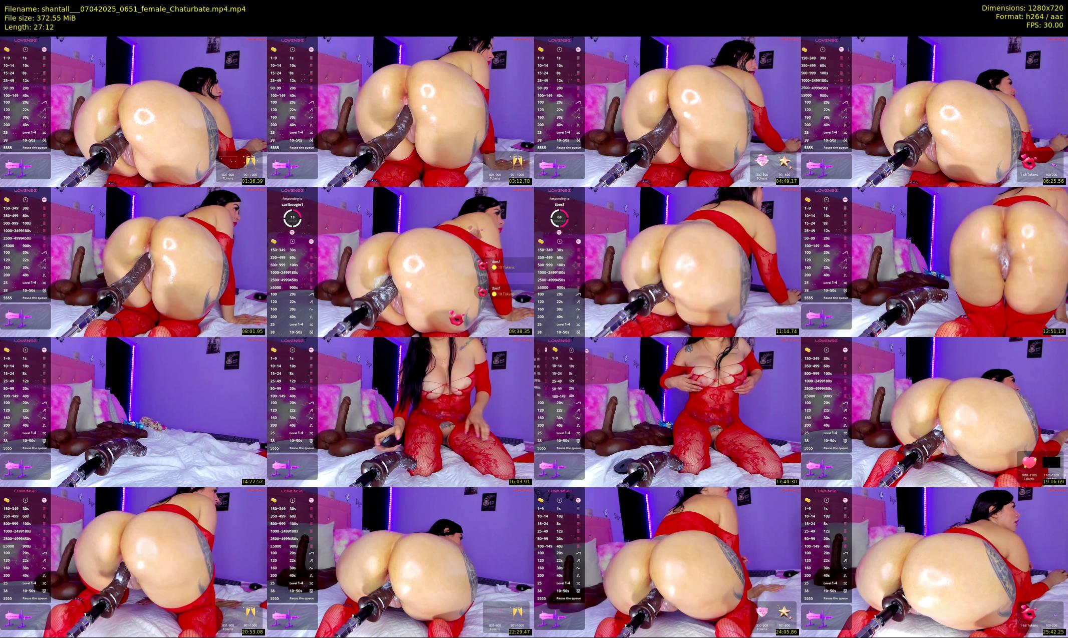 shantall__ — 28 minute Chaturbate female cam show recording, 720p, Apr 7, 2025
