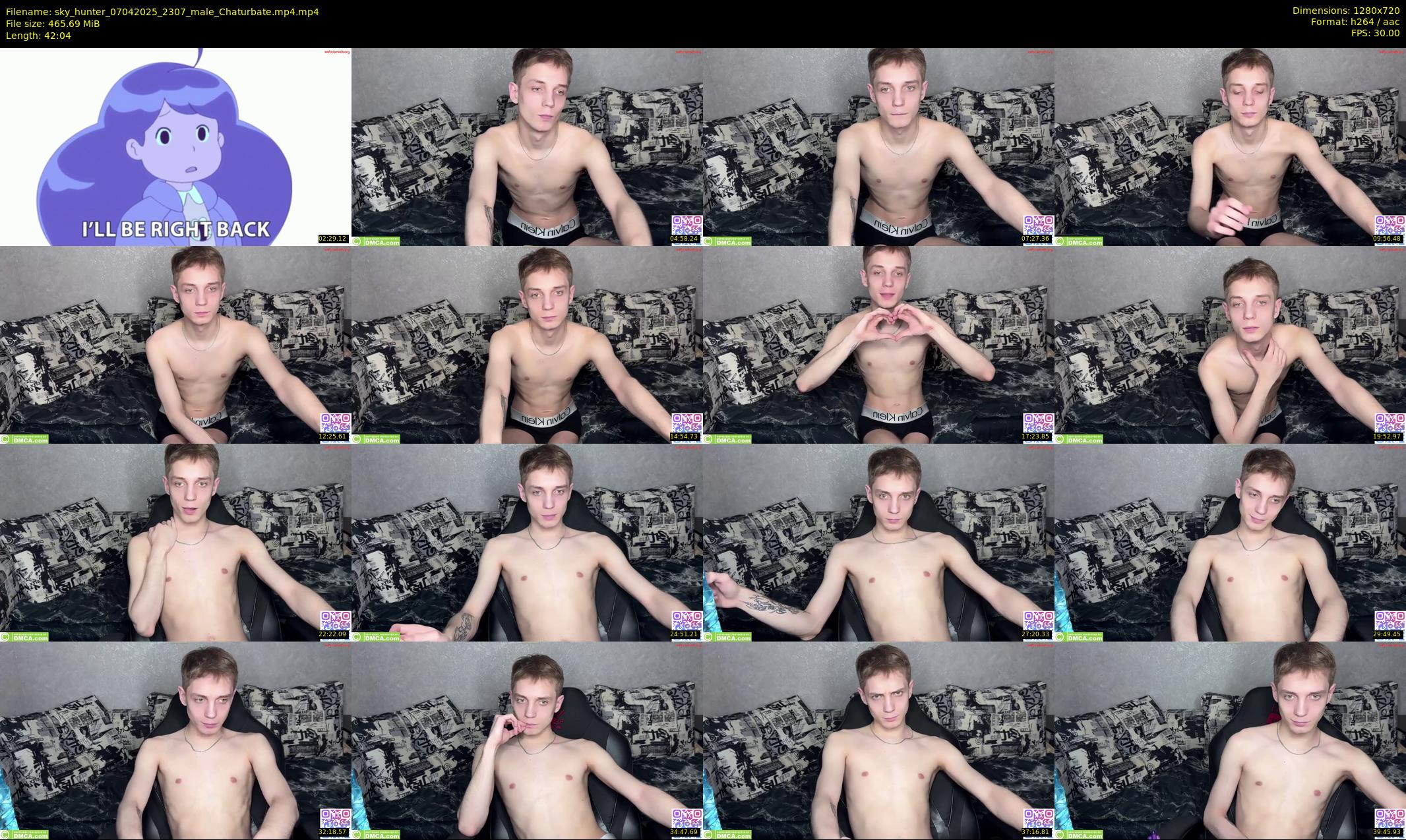 sky_hunter — 43 minute Chaturbate couple cam show recording, 720p, Apr 7, 2025