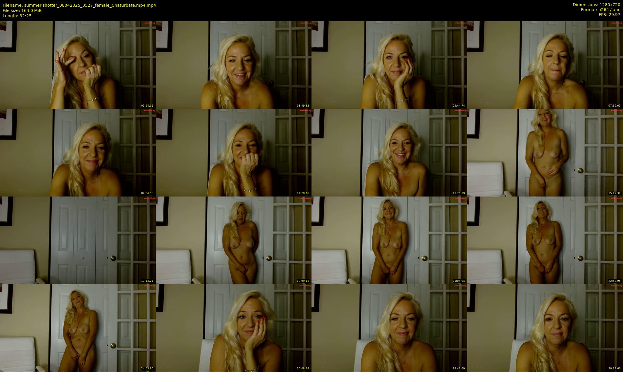 summerishotter — 33 minute Chaturbate female cam show recording, 720p, Apr 8, 2025